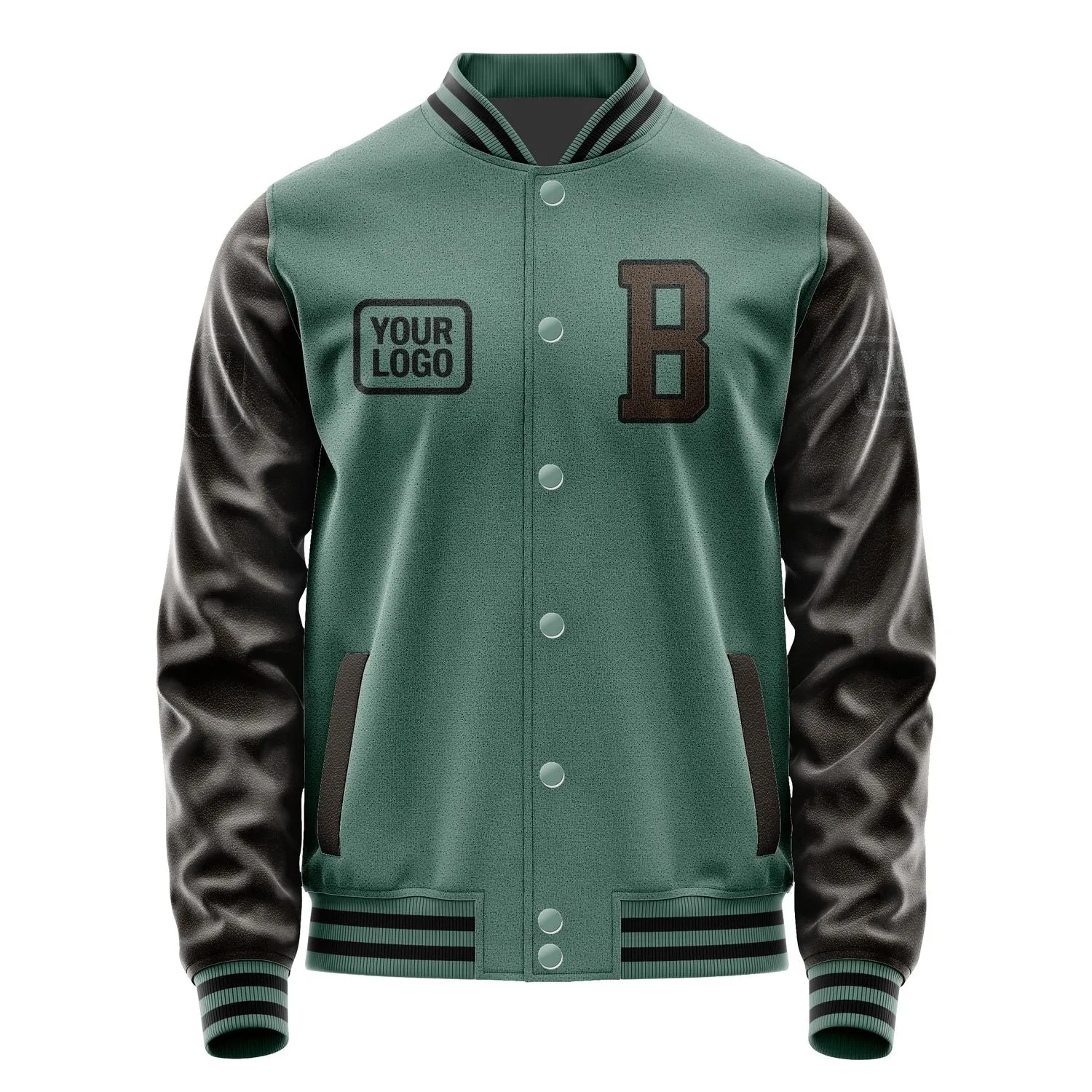 Custom Blue Green Brown Jacket sold by Tailorly product image thumbnail 2