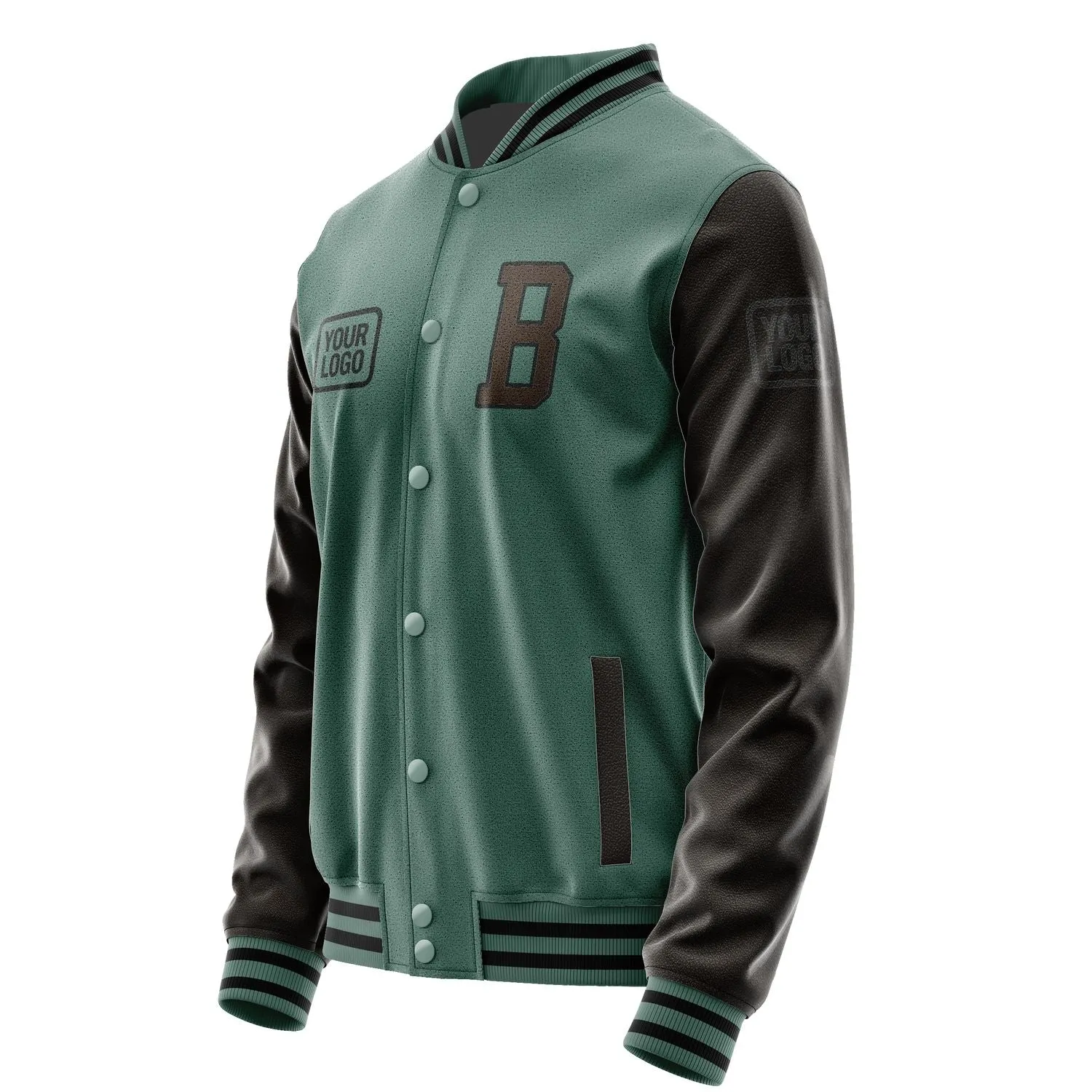 Custom Blue Green Brown Jacket sold by Tailorly product image thumbnail 3