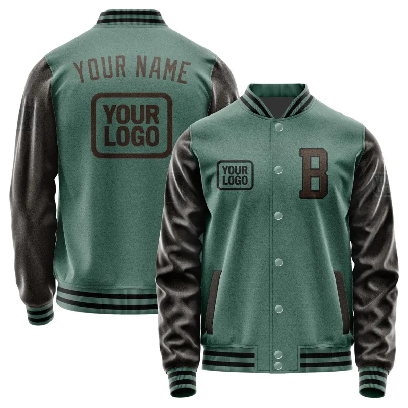 Custom Blue Green Brown Jacket sold by Tailorly