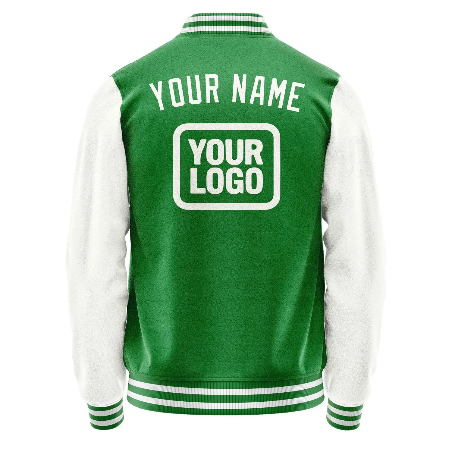 Custom Emerald Green White Jacket sold by Tailorly product image thumbnail 4