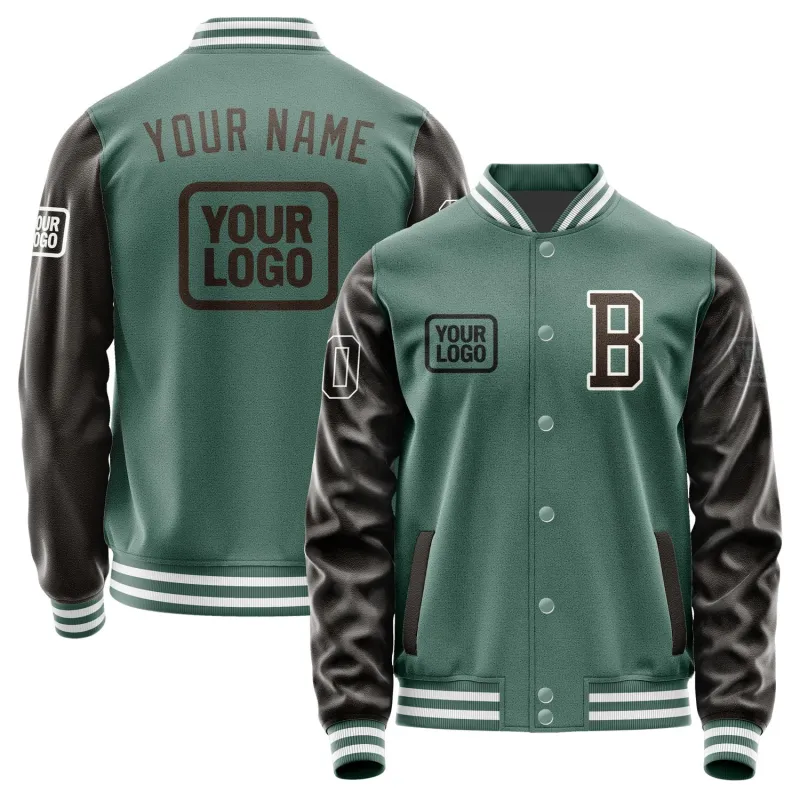 Custom Blue Green Brown Jacket sold by Tailorly