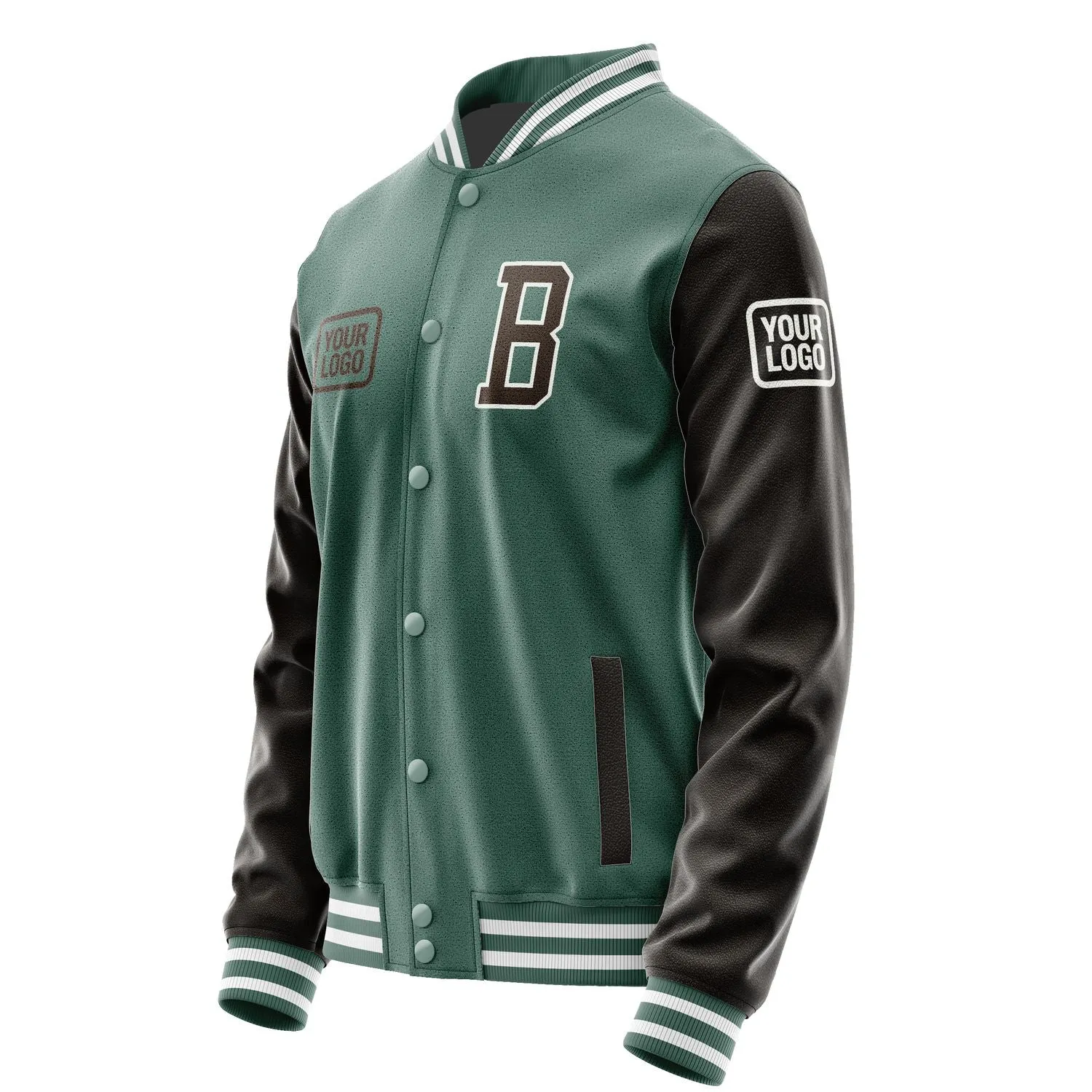 Custom Blue Green Brown Jacket sold by Tailorly product image thumbnail 3
