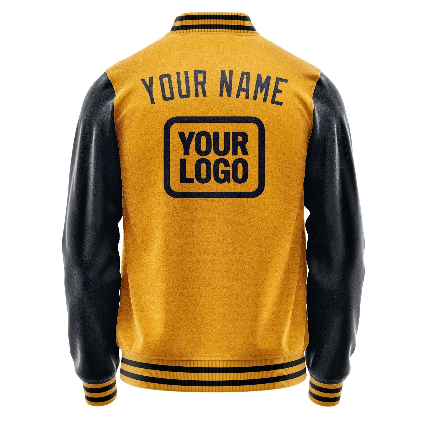 Custom Yellow Navy Jacket sold by Tailorly product image thumbnail 4