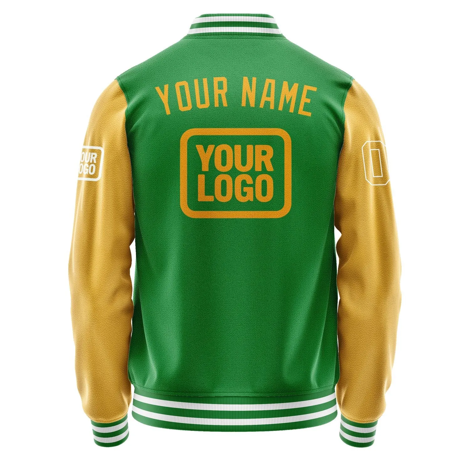 Custom Emerald Green Yellow Jacket sold by Tailorly product image thumbnail 4