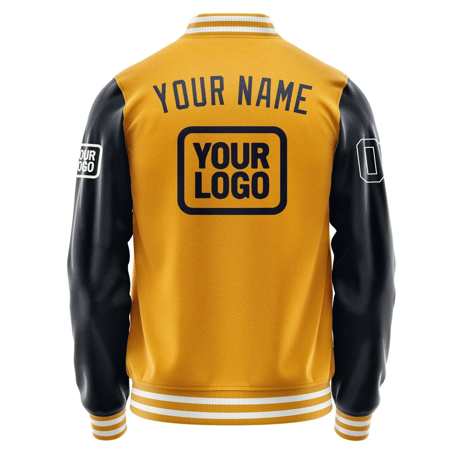 Custom Yellow Navy Jacket sold by Tailorly product image thumbnail 4