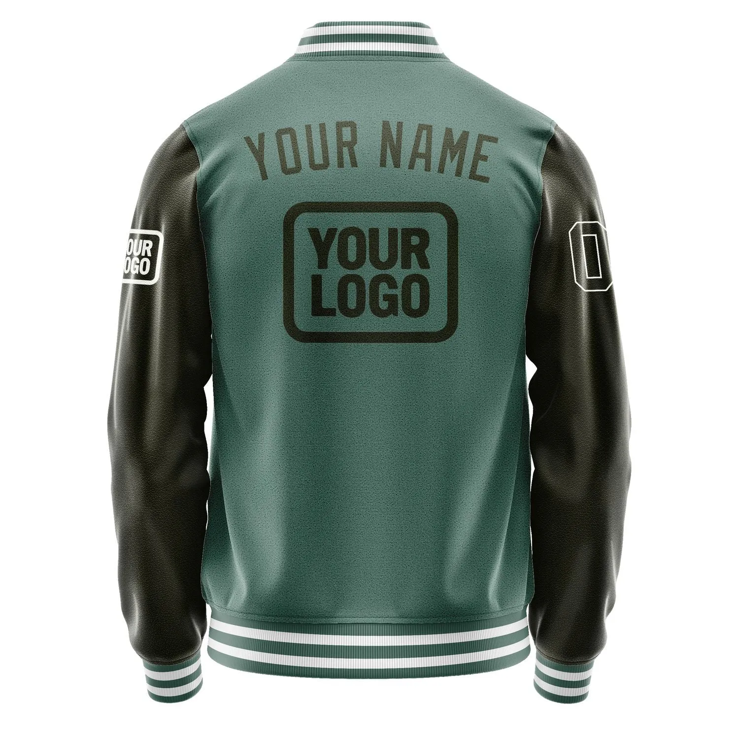 Custom Blue Green Olive Jacket sold by Tailorly product image thumbnail 4