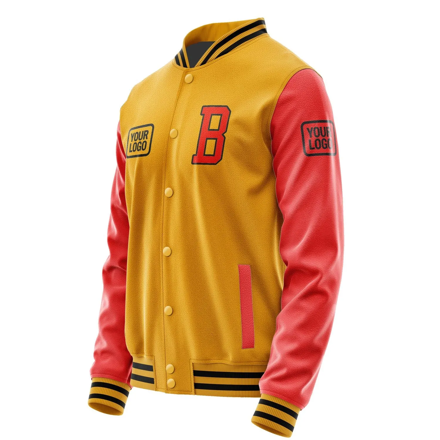 Custom Yellow Orange Red Jacket sold by Tailorly product image thumbnail 3