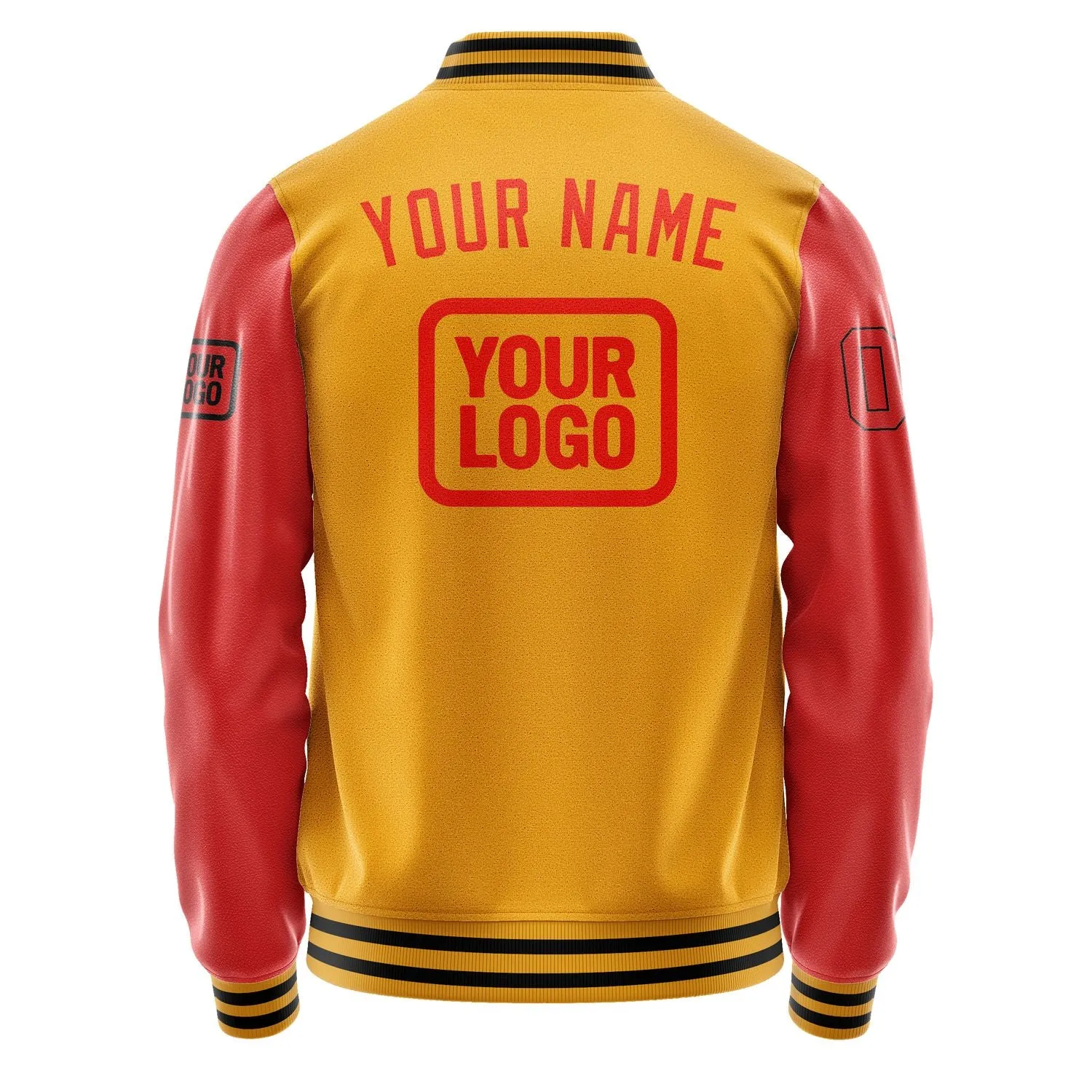 Custom Yellow Orange Red Jacket sold by Tailorly product image thumbnail 4