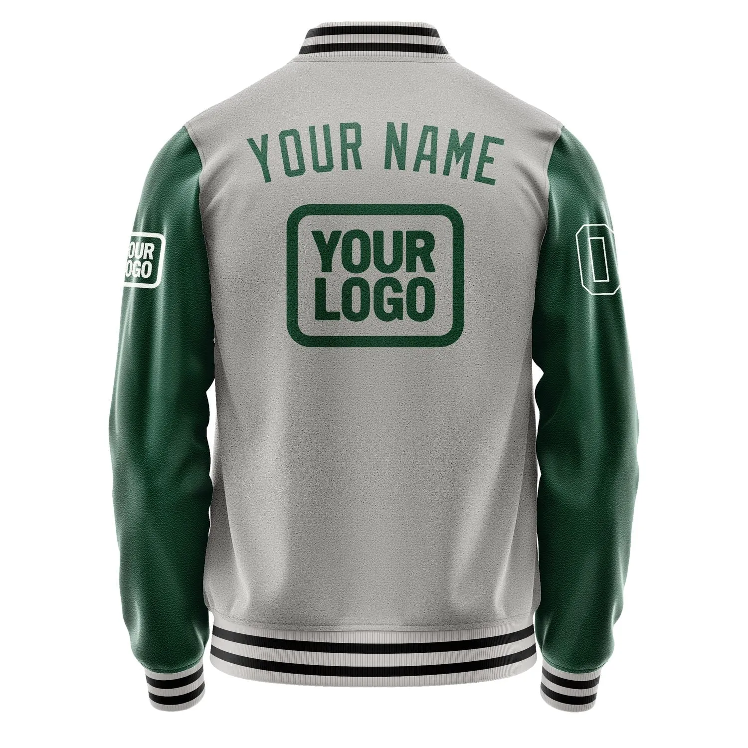 Custom Gray Green Jacket sold by Tailorly product image thumbnail 4
