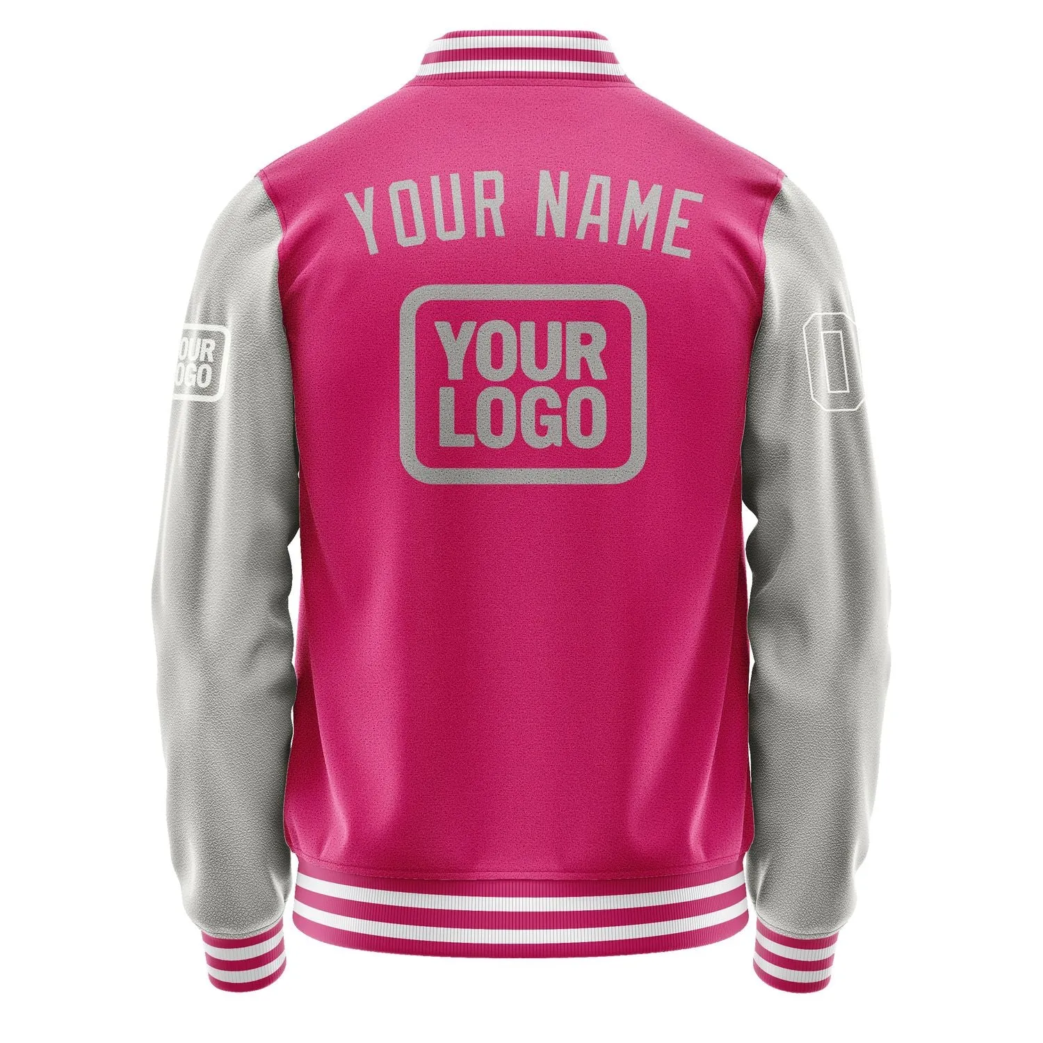 Custom Pink Gray Jacket sold by Tailorly product image thumbnail 4