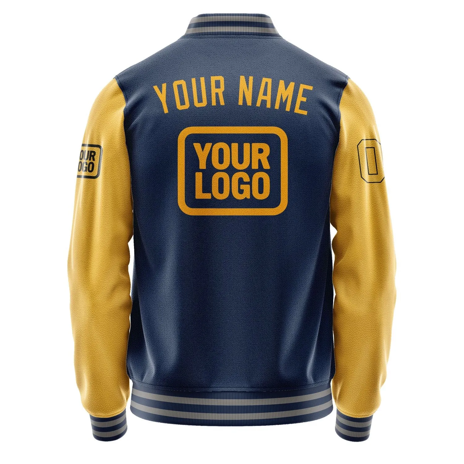 Custom Blue Yellow Jacket sold by Tailorly product image thumbnail 4