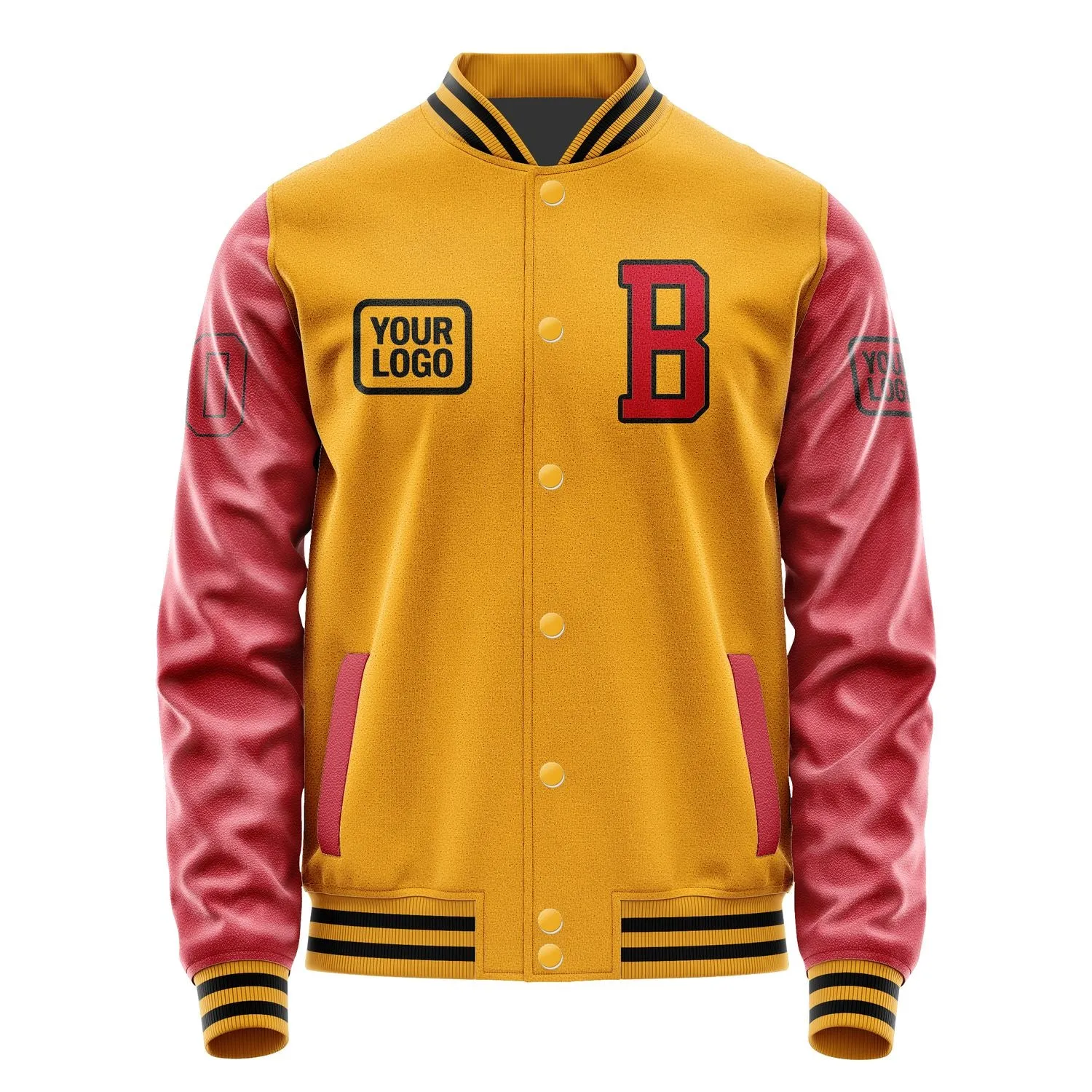 Custom Yellow Red Jacket sold by Tailorly product image thumbnail 2