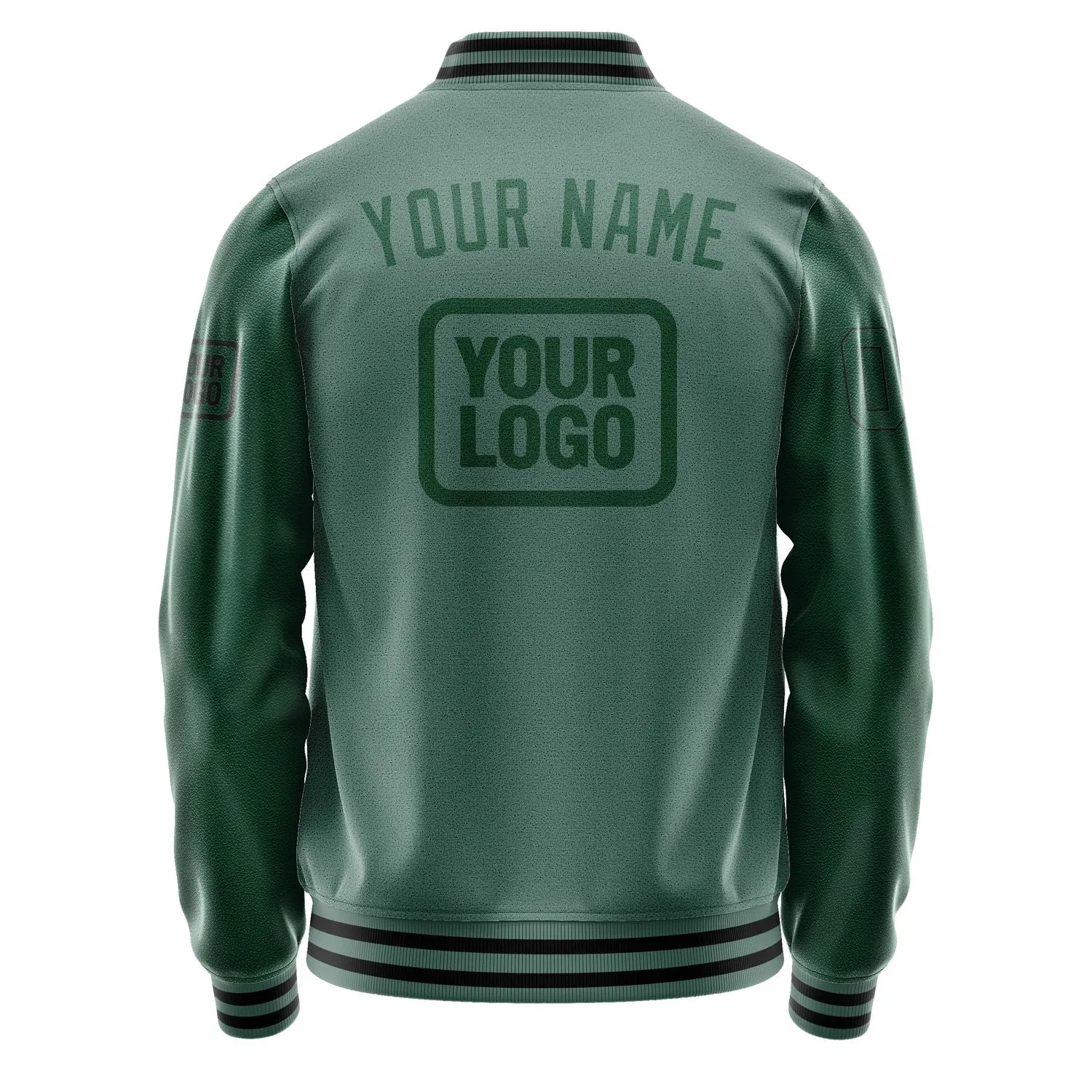 Custom Blue Green Green Jacket sold by Tailorly product image thumbnail 4