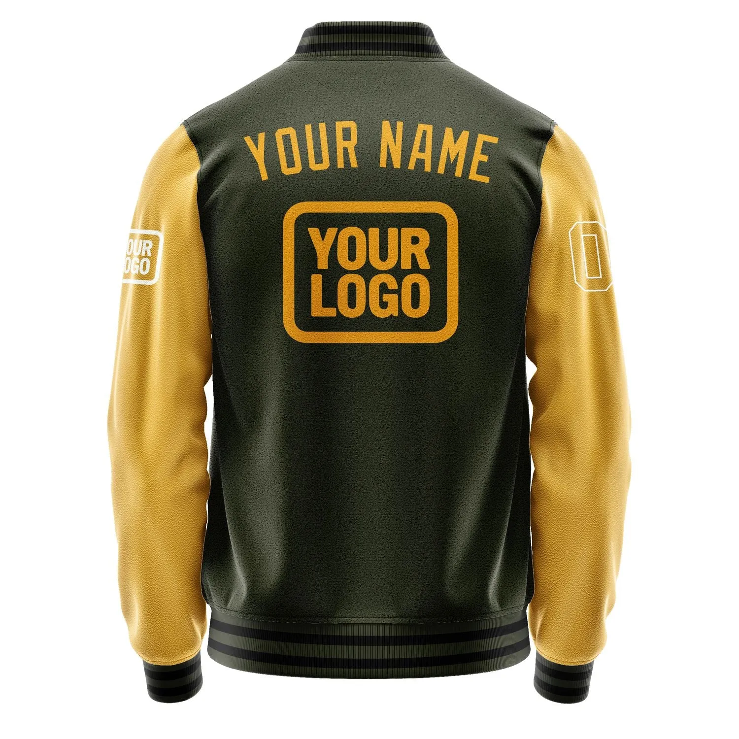 Custom Olive Yellow Jacket sold by Tailorly product image thumbnail 4