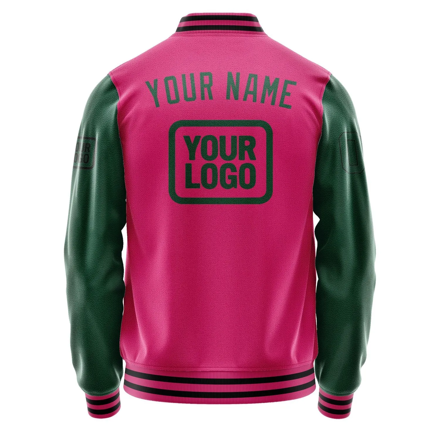 Custom Pink Green Jacket sold by Tailorly product image thumbnail 4