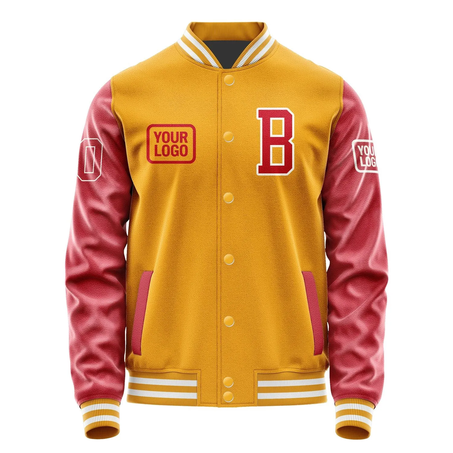 Custom Yellow Red Jacket sold by Tailorly product image thumbnail 2