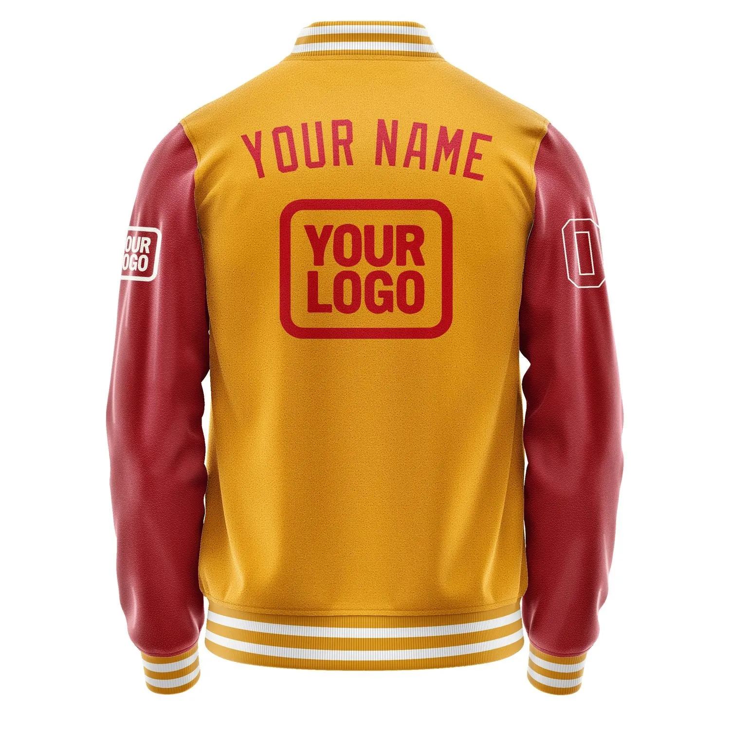 Custom Yellow Red Jacket sold by Tailorly product image thumbnail 4