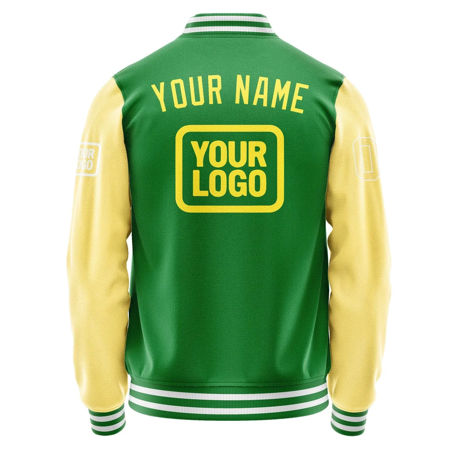 Custom Emerald Green Light Yellow Jacket sold by Tailorly product image thumbnail 4