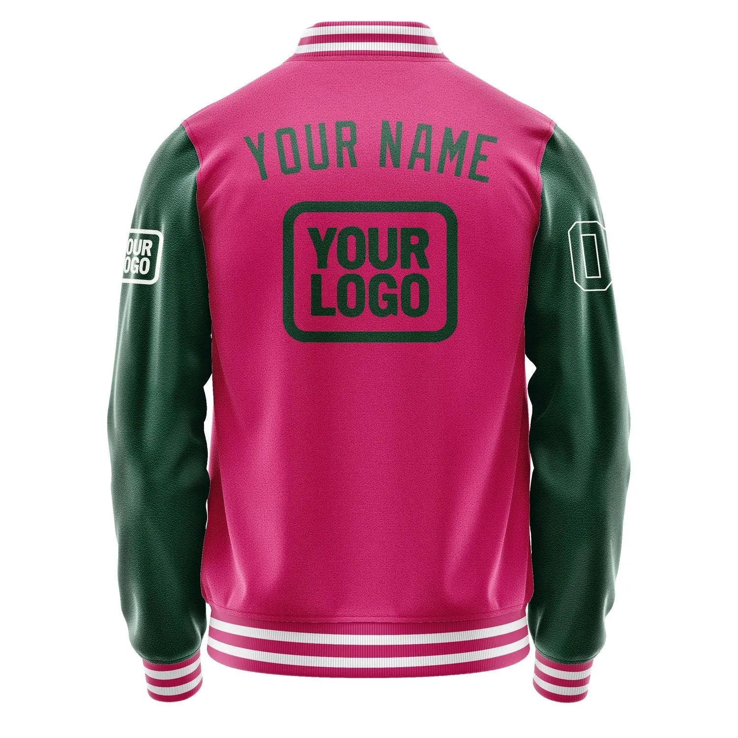 Custom Pink Green Jacket sold by Tailorly product image thumbnail 4