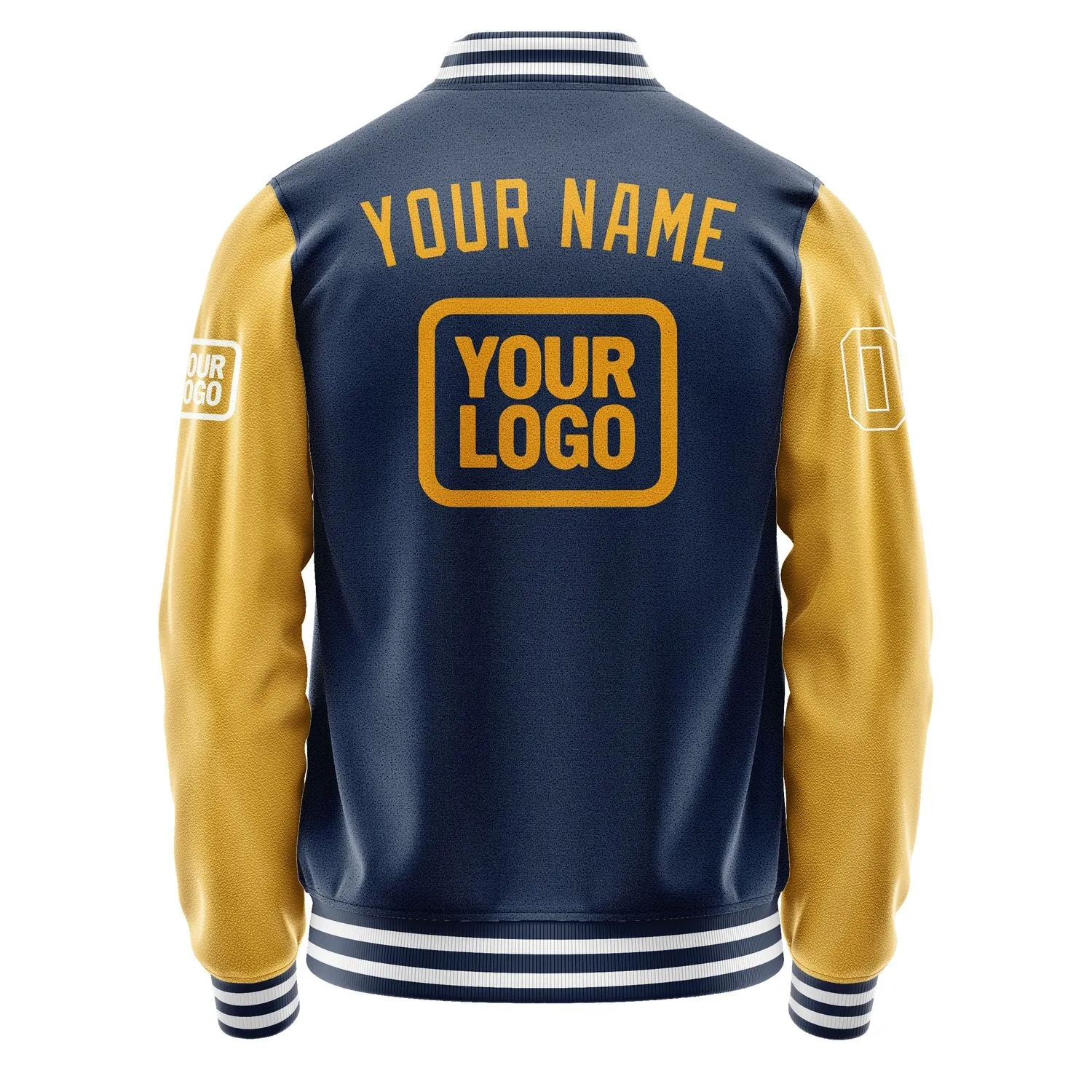 Custom Blue Yellow Jacket sold by Tailorly product image thumbnail 4