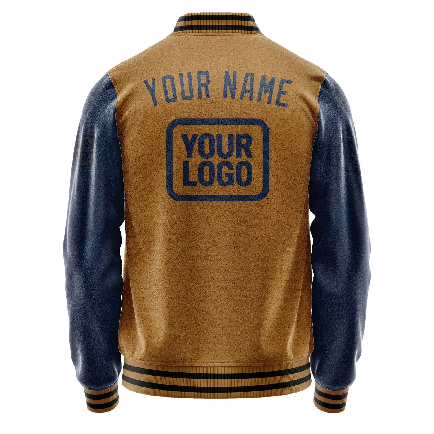 Custom Khaki Blue Jacket sold by Tailorly product image thumbnail 4
