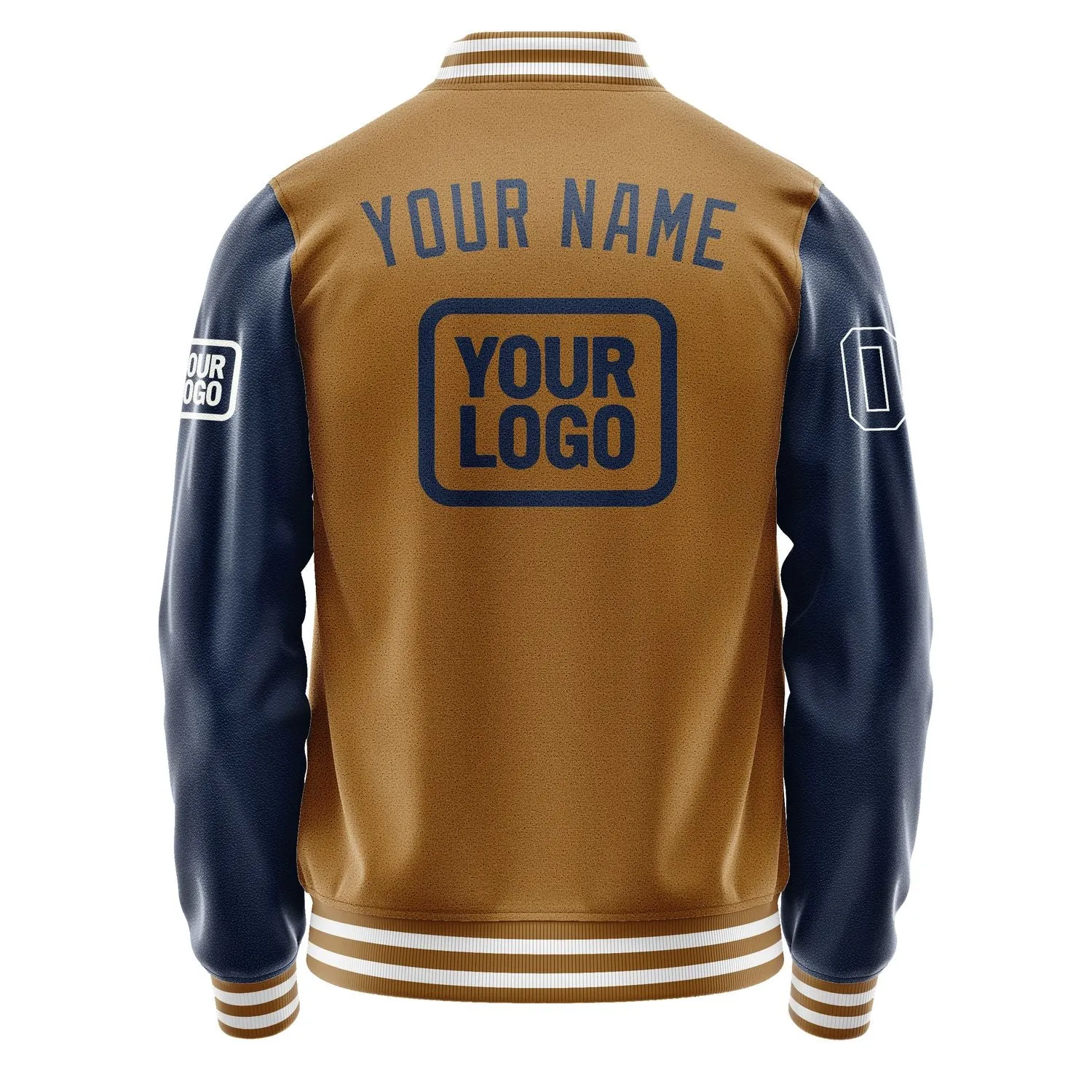 Custom Khaki Blue Jacket sold by Tailorly product image thumbnail 4