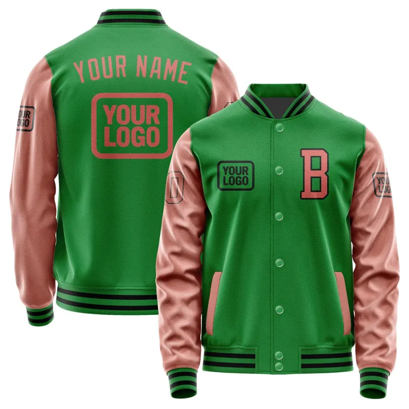 Custom Emerald Green Copper Rose Jacket sold by Tailorly