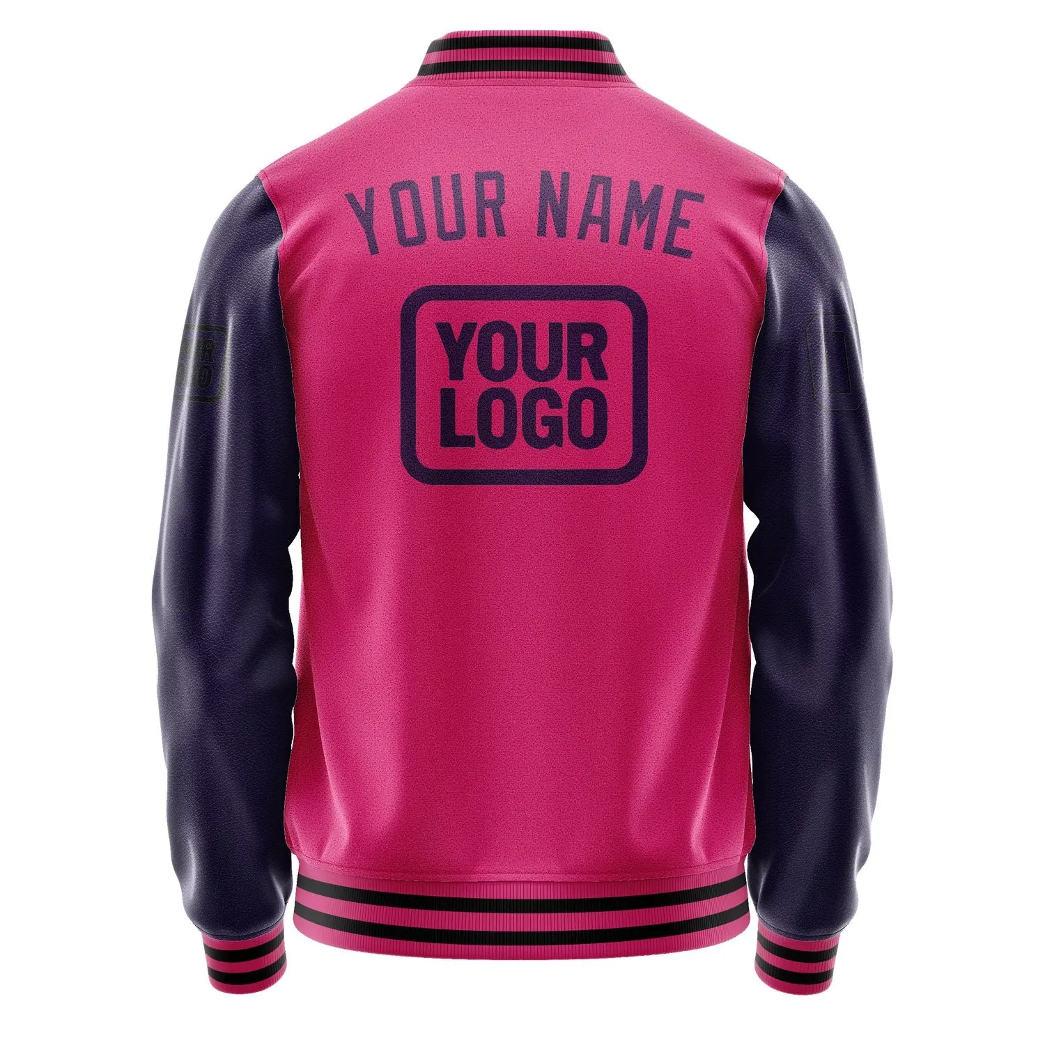 Custom Pink Purple Jacket sold by Tailorly product image thumbnail 4