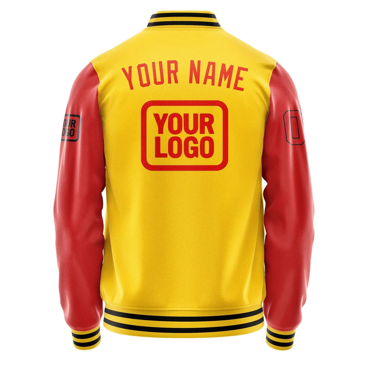 Custom Gold Orange Red Jacket sold by Tailorly product image thumbnail 4
