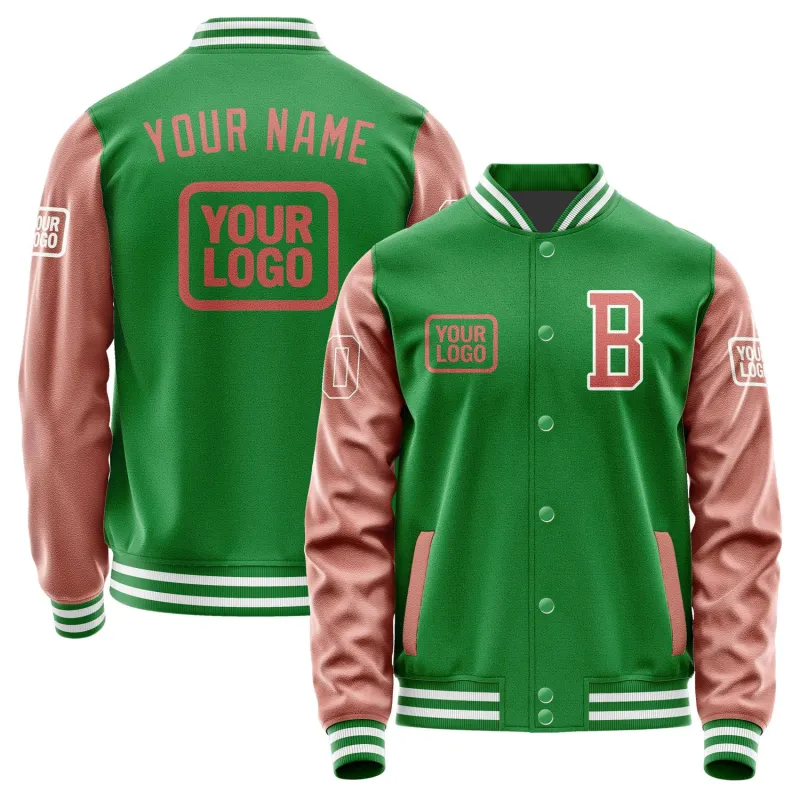Custom Emerald Green Copper Rose Jacket sold by Tailorly