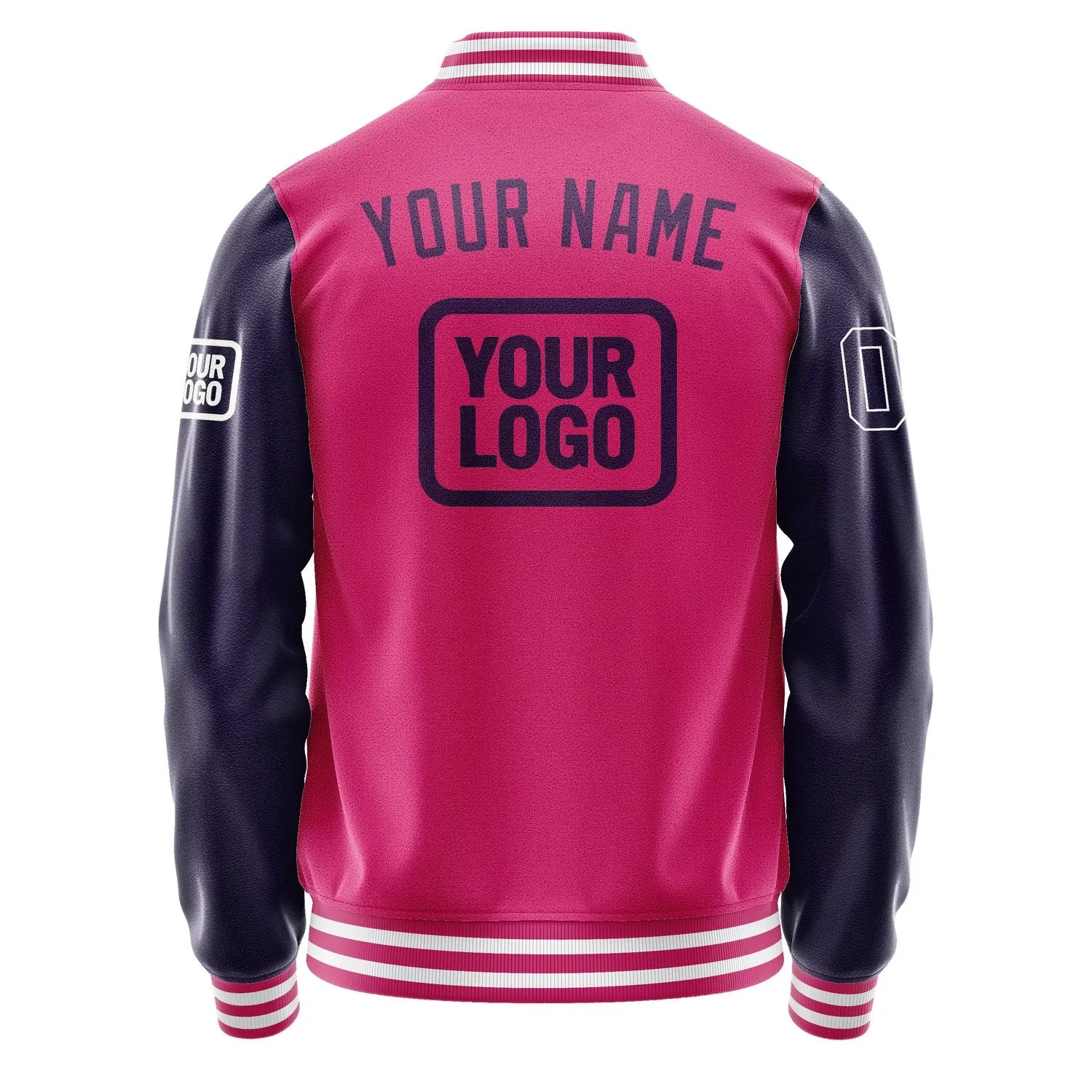 Custom Pink Purple Jacket sold by Tailorly product image thumbnail 4