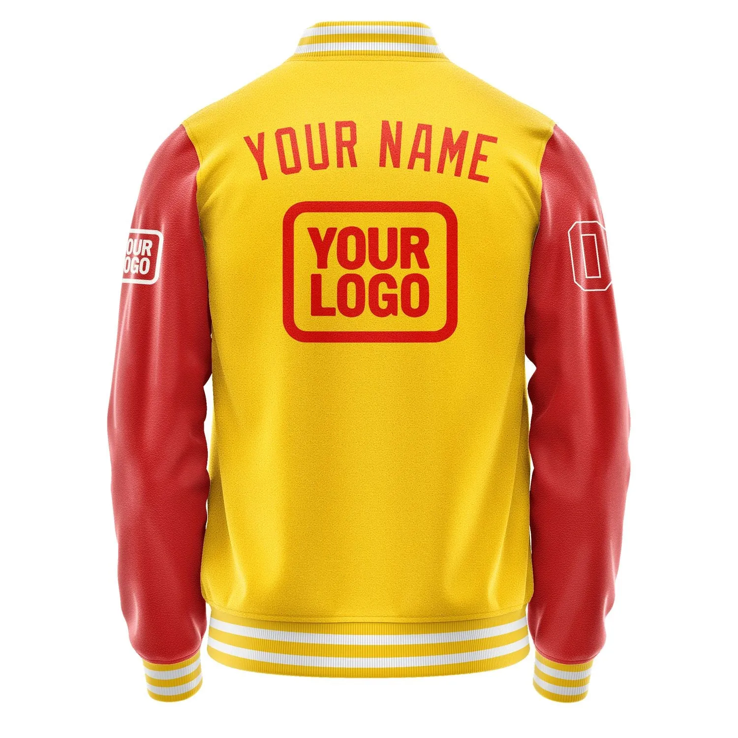 Custom Gold Orange Red Jacket sold by Tailorly product image thumbnail 4