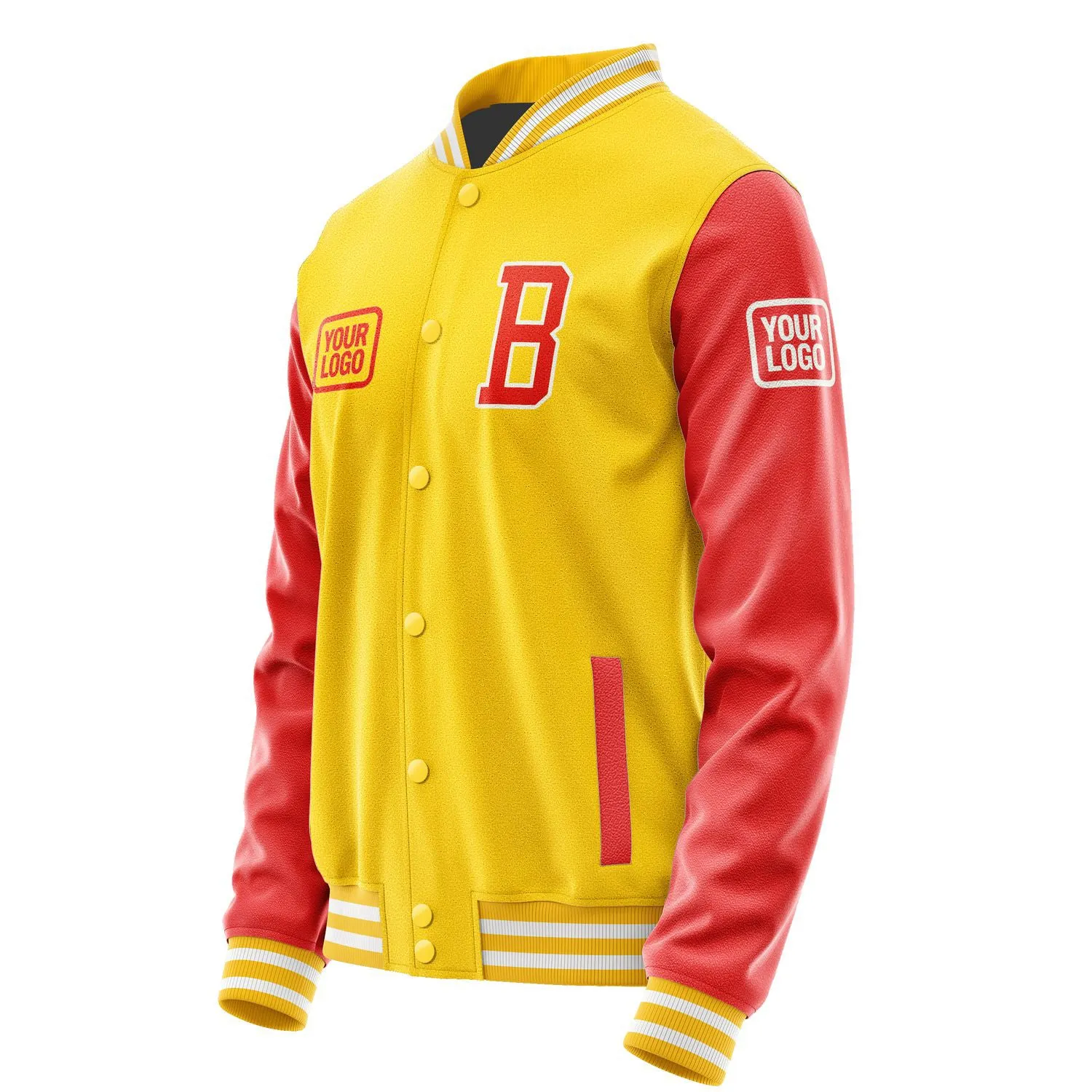 Custom Gold Orange Red Jacket sold by Tailorly product image thumbnail 3
