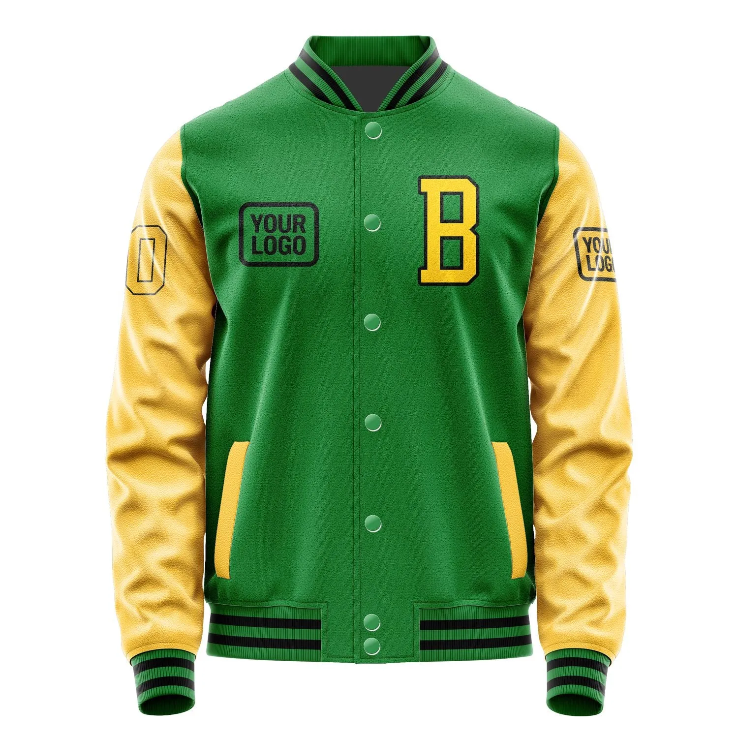 Custom Emerald Green Gold Jacket sold by Tailorly product image thumbnail 2