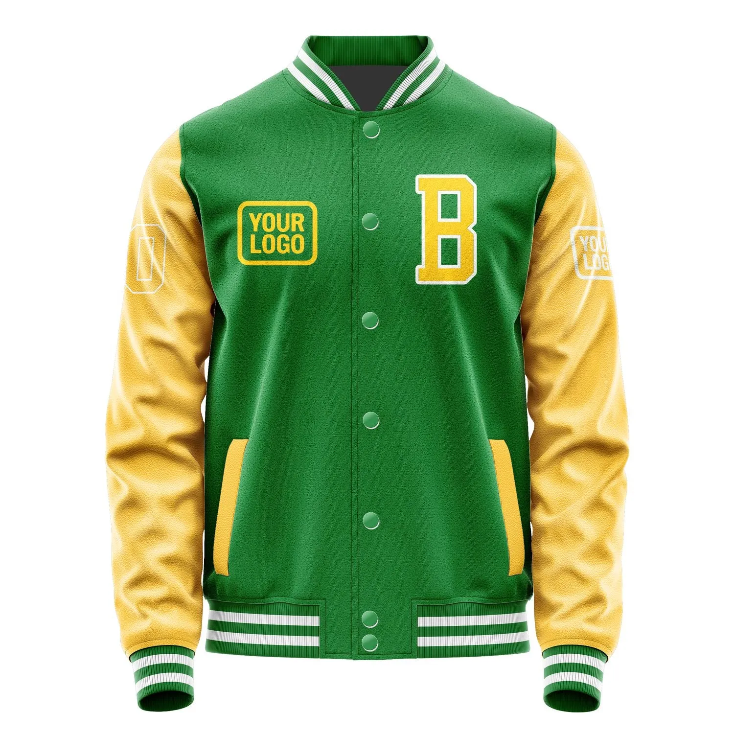 Custom Emerald Green Gold Jacket sold by Tailorly product image thumbnail 2