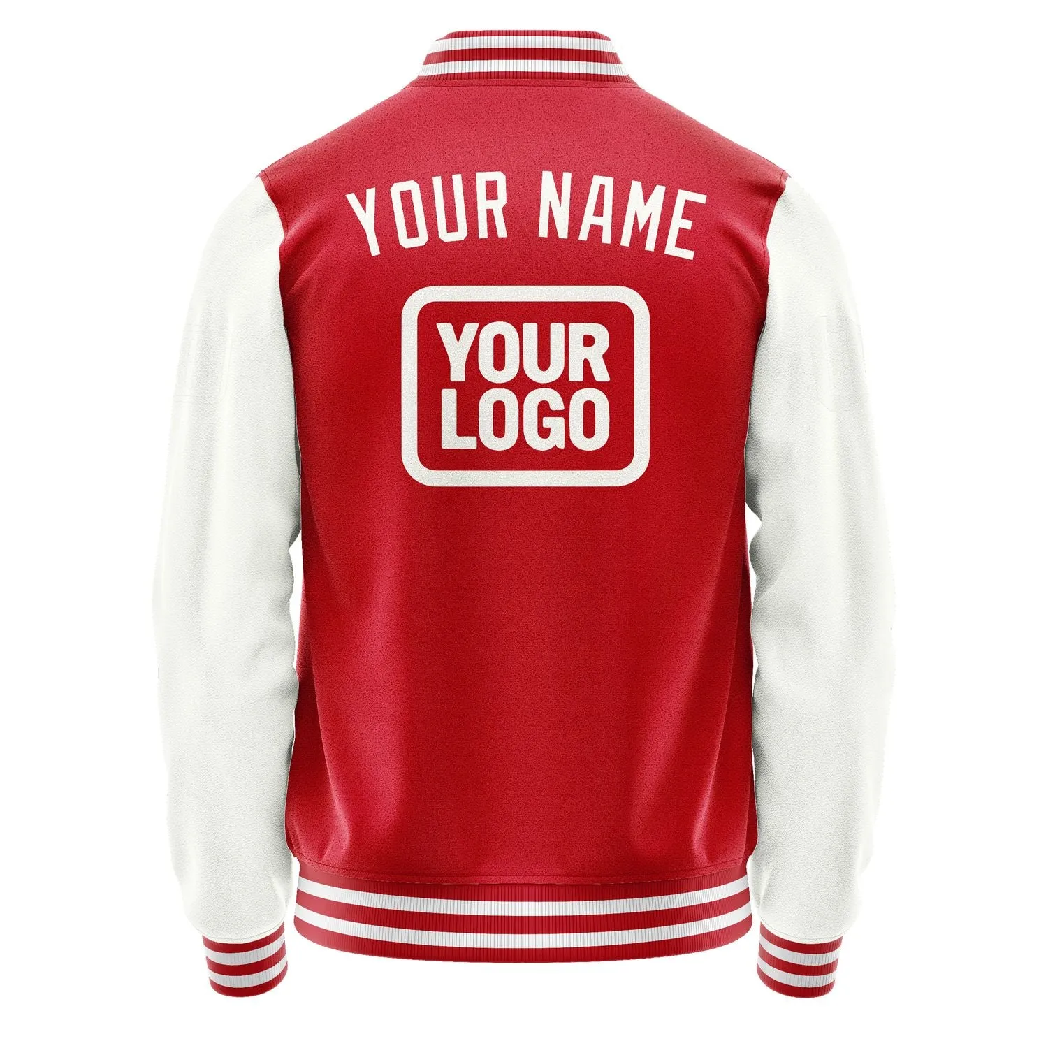 Custom Red White Jacket sold by Tailorly product image thumbnail 4