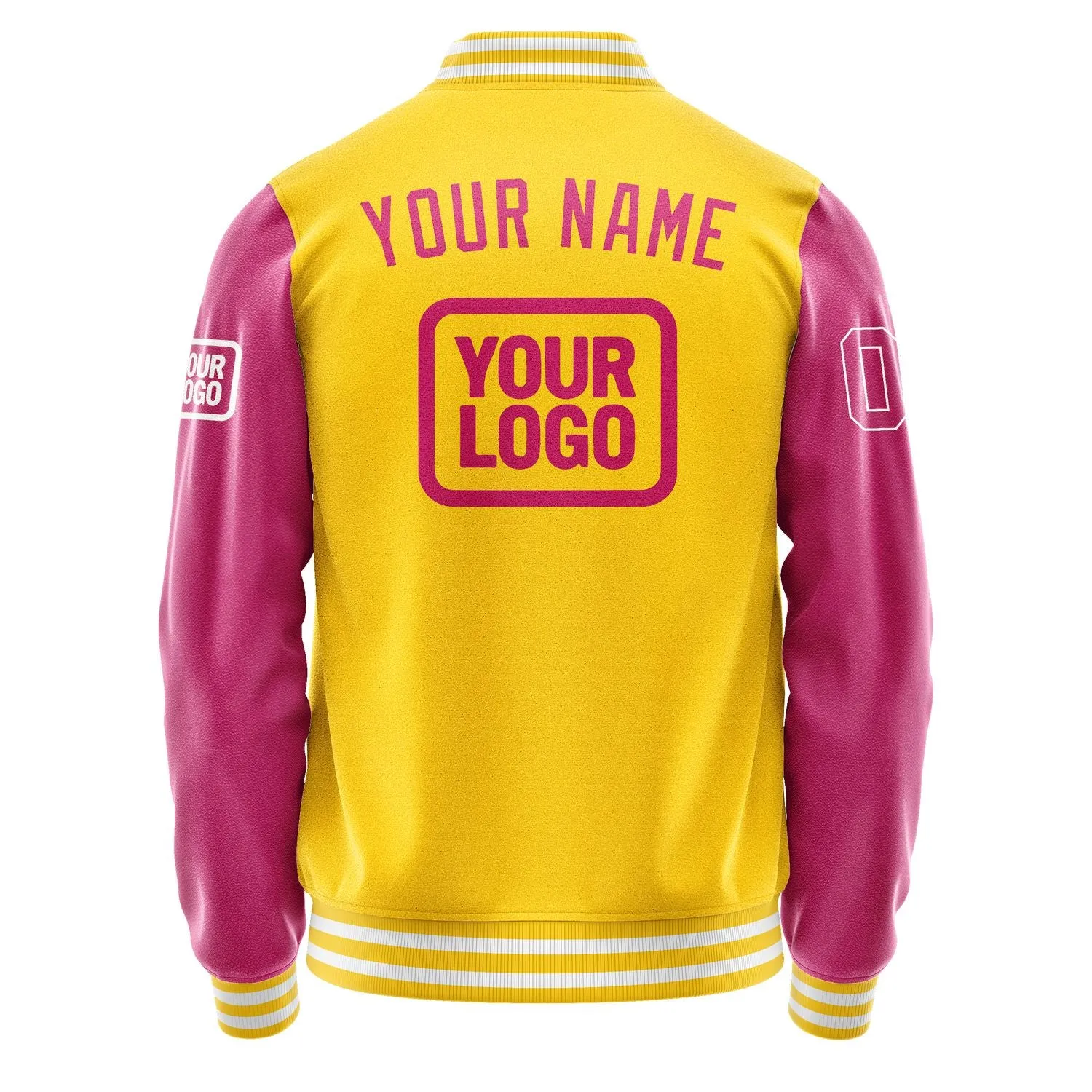Custom Gold Pink Jacket sold by Tailorly product image thumbnail 4