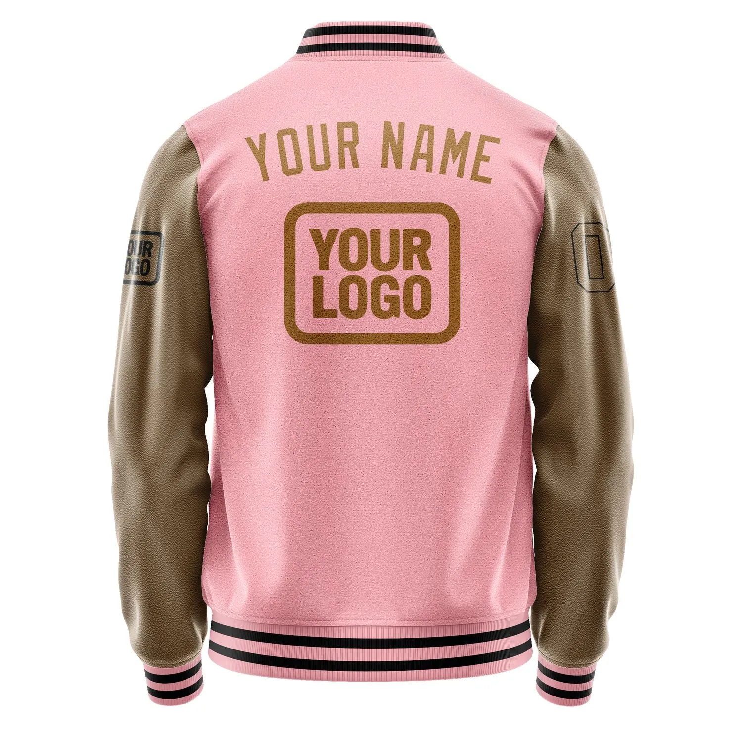 Custom Light Pink Khaki Jacket sold by Tailorly product image thumbnail 4