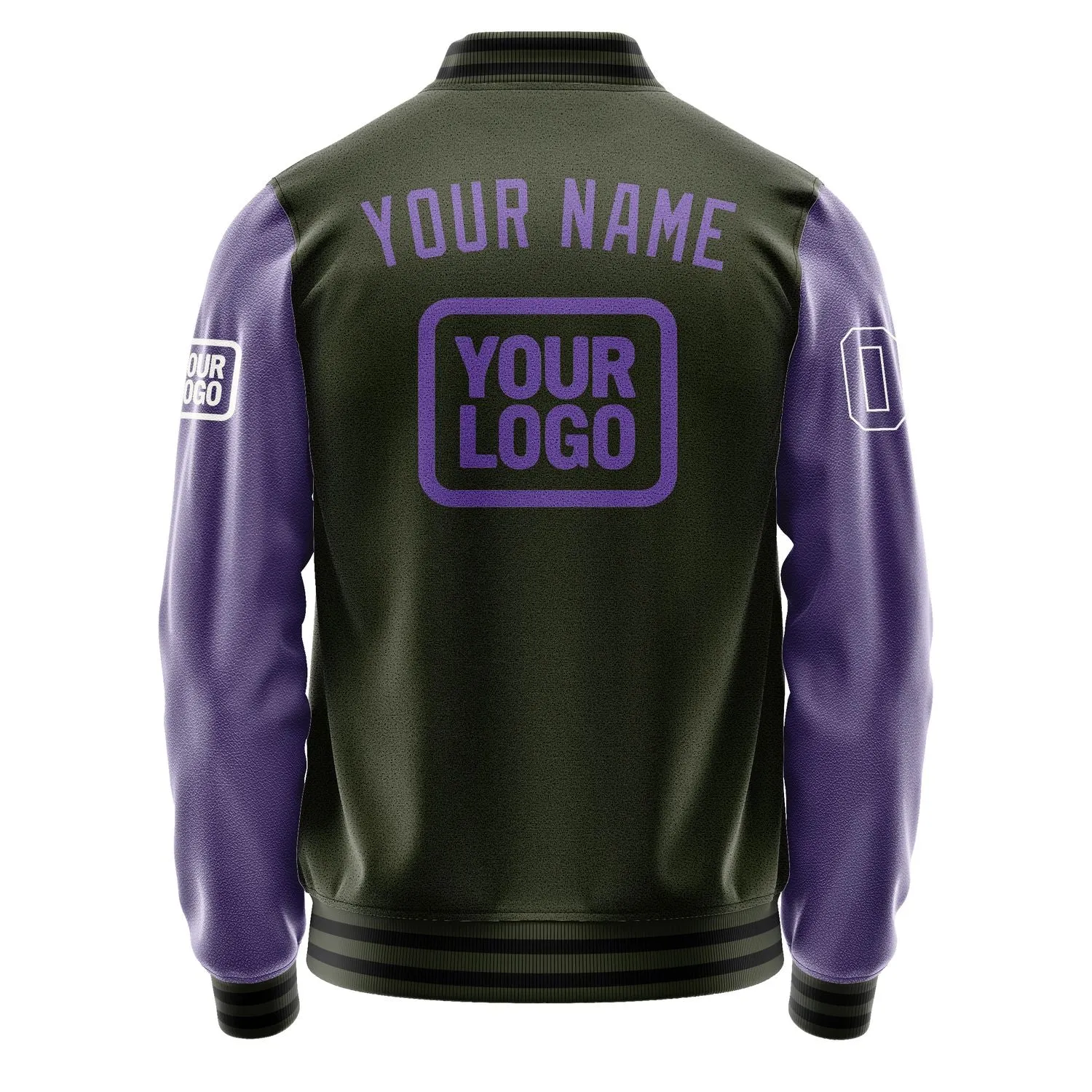 Custom Olive Light Purple Jacket sold by Tailorly product image thumbnail 4