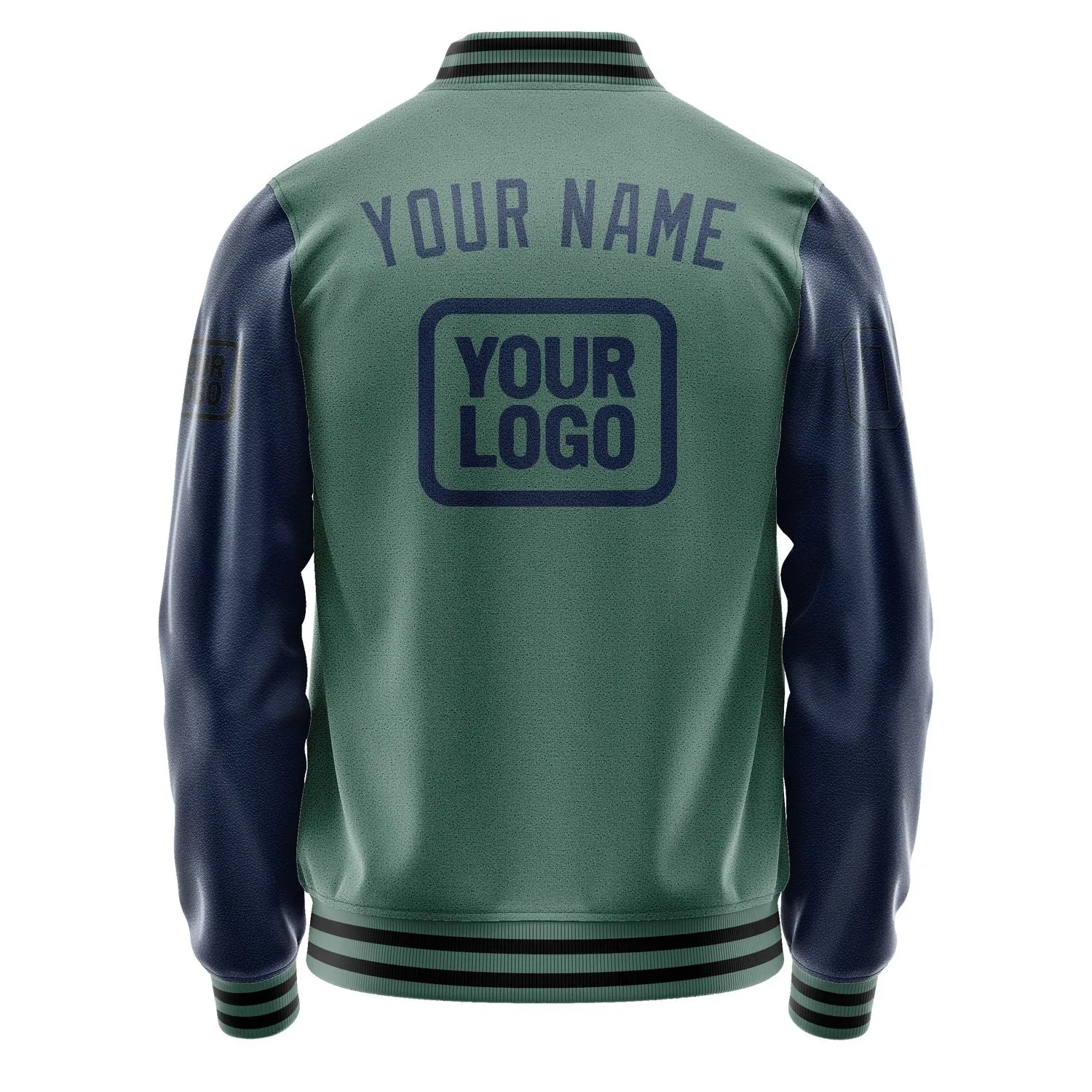 Custom Blue Green Blue Jacket sold by Tailorly product image thumbnail 4