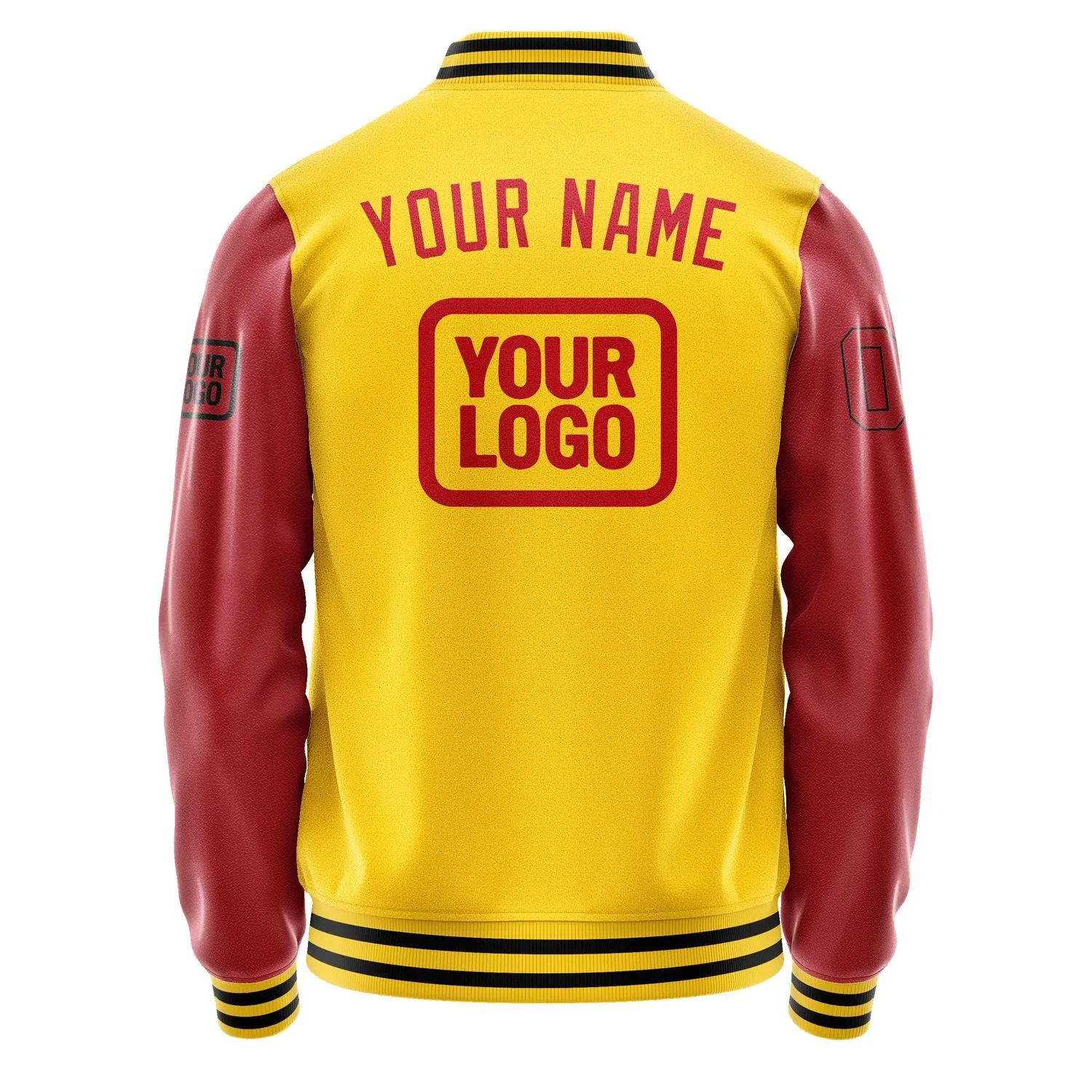 Custom Gold Red Jacket sold by Tailorly product image thumbnail 4