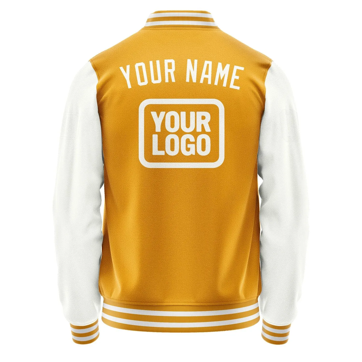 Custom Yellow White Jacket sold by Tailorly product image thumbnail 4