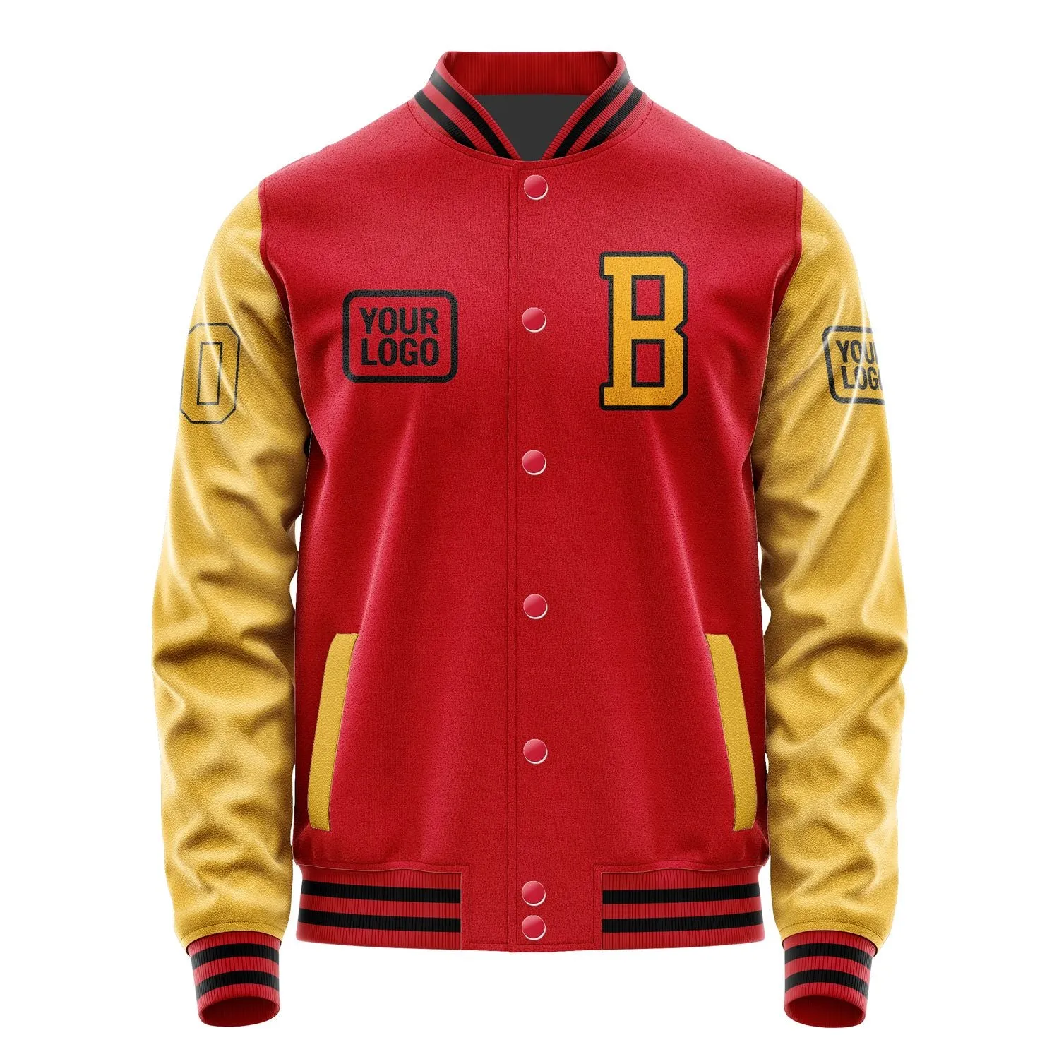 Custom Red Yellow Jacket sold by Tailorly product image thumbnail 2