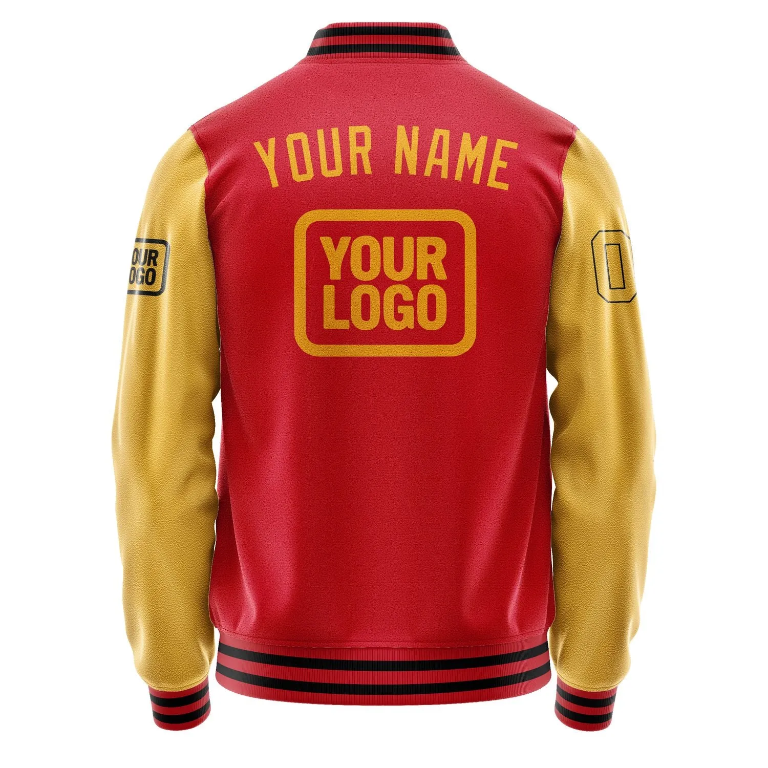 Custom Red Yellow Jacket sold by Tailorly product image thumbnail 4