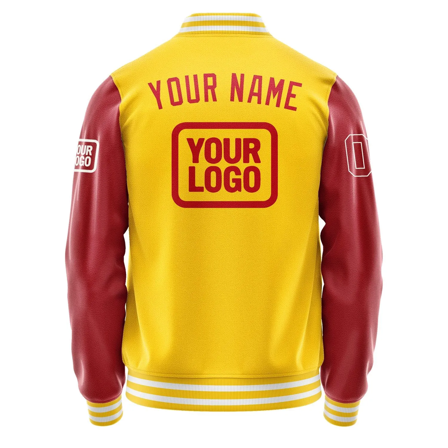 Custom Gold Red Jacket sold by Tailorly product image thumbnail 4