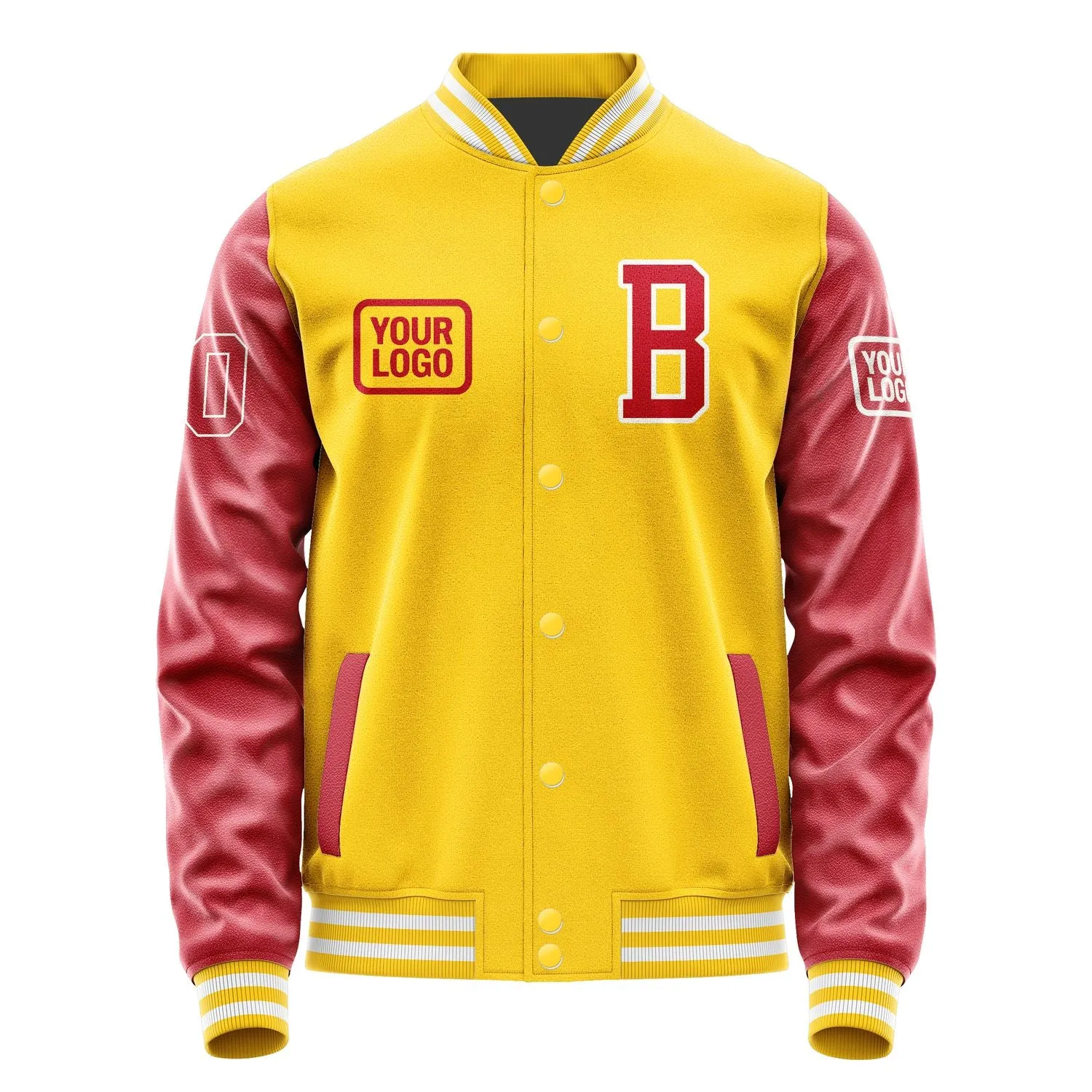 Custom Gold Red Jacket sold by Tailorly product image thumbnail 2