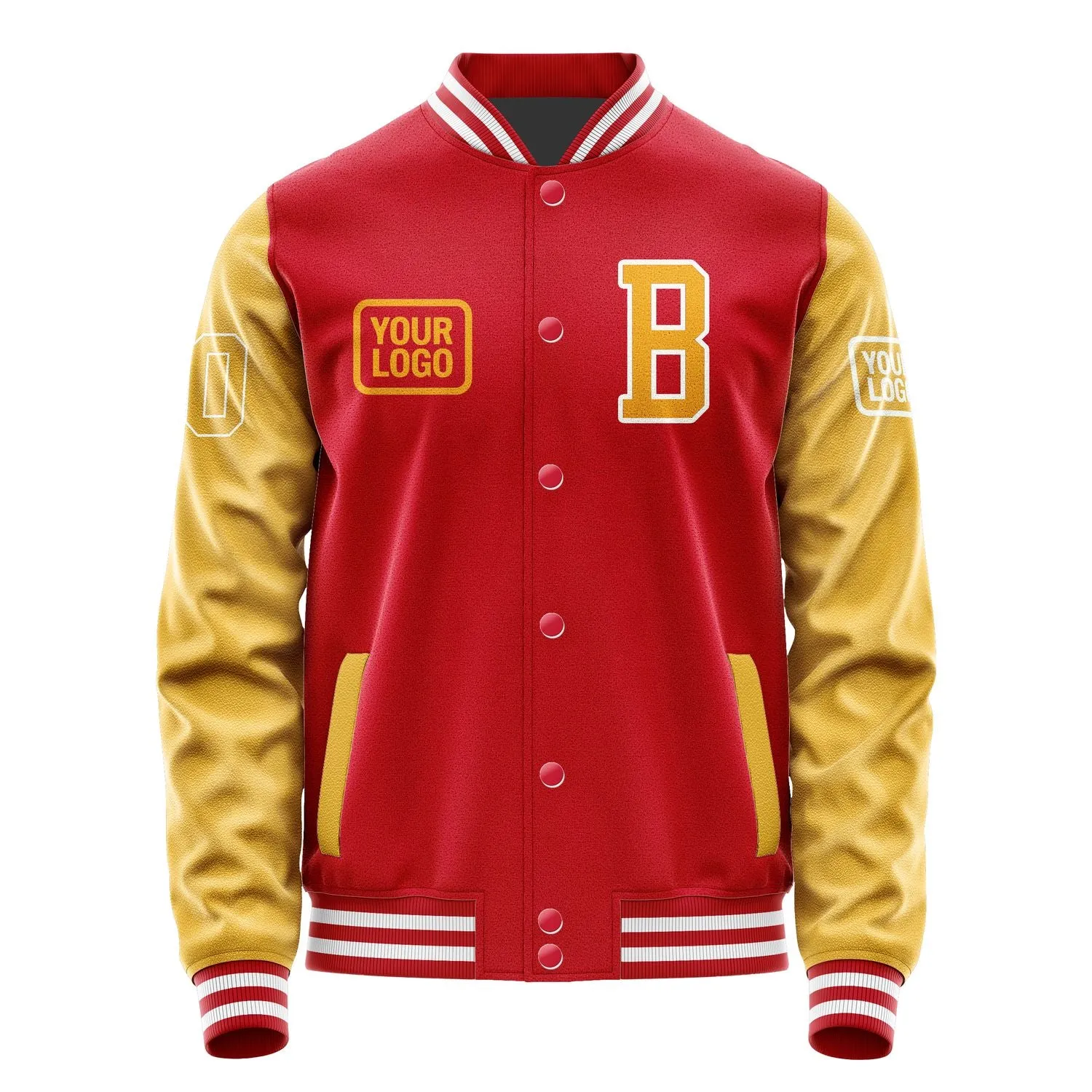 Custom Red Yellow Jacket sold by Tailorly product image thumbnail 2