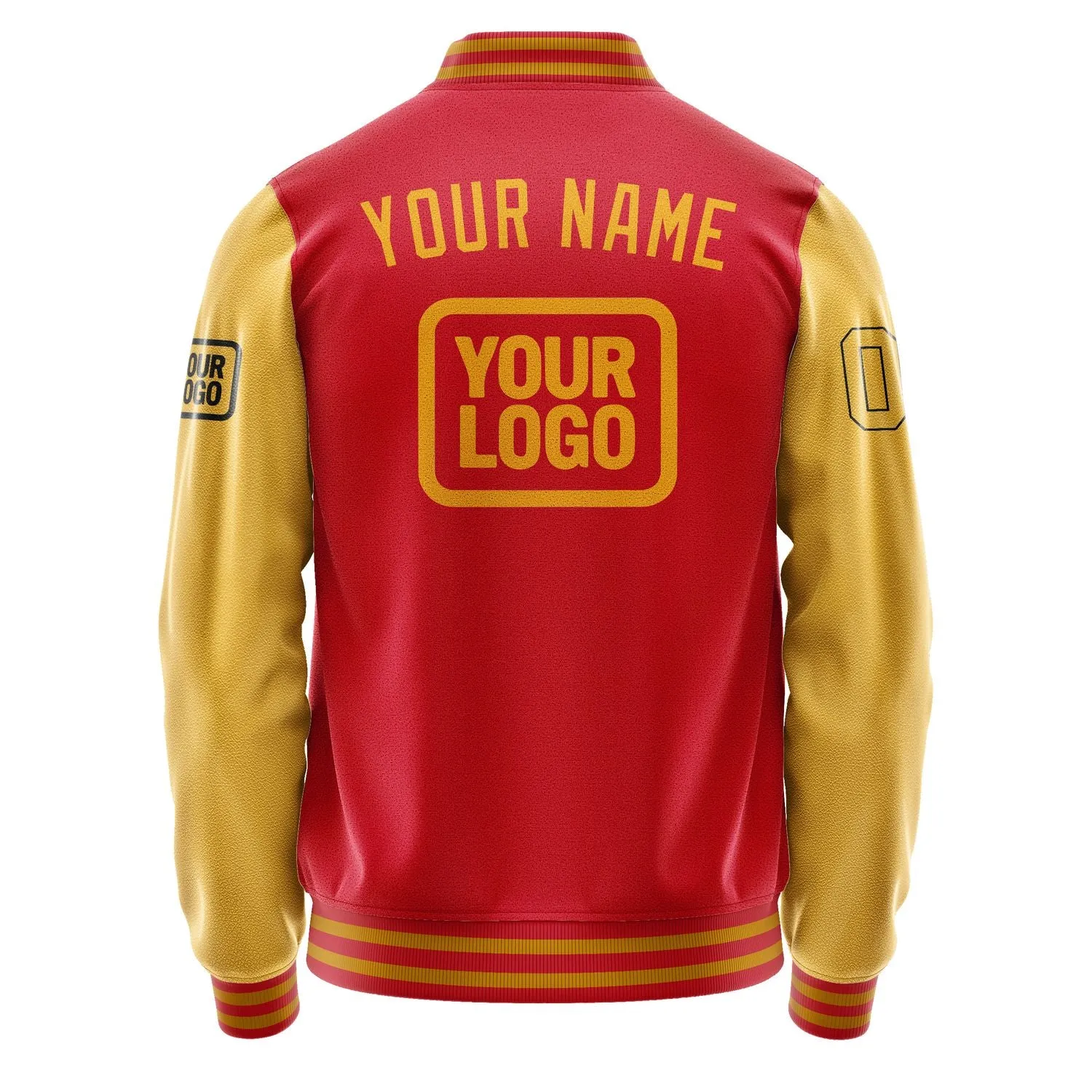 Custom Red Yellow Jacket sold by Tailorly product image thumbnail 4