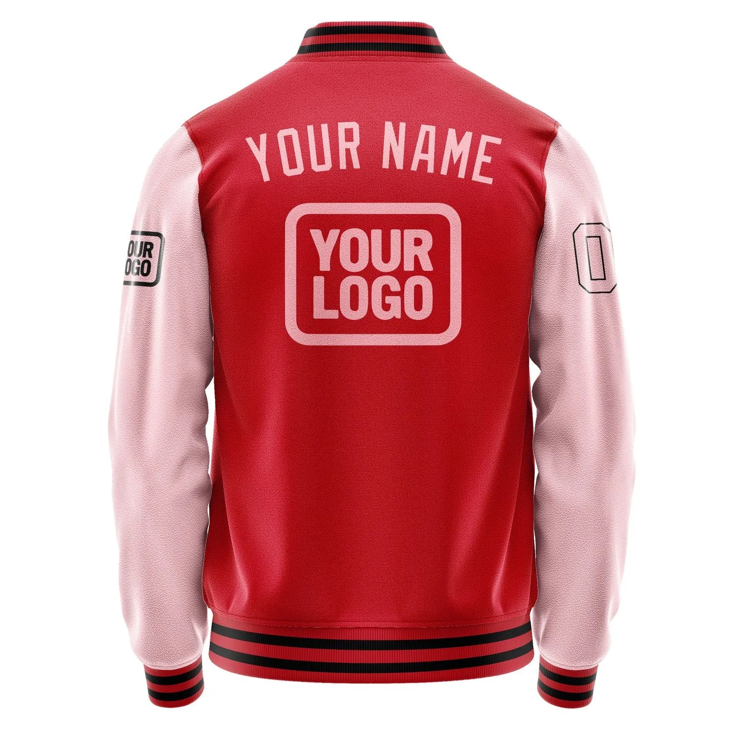 Custom Red Light Pink Jacket sold by Tailorly product image thumbnail 4