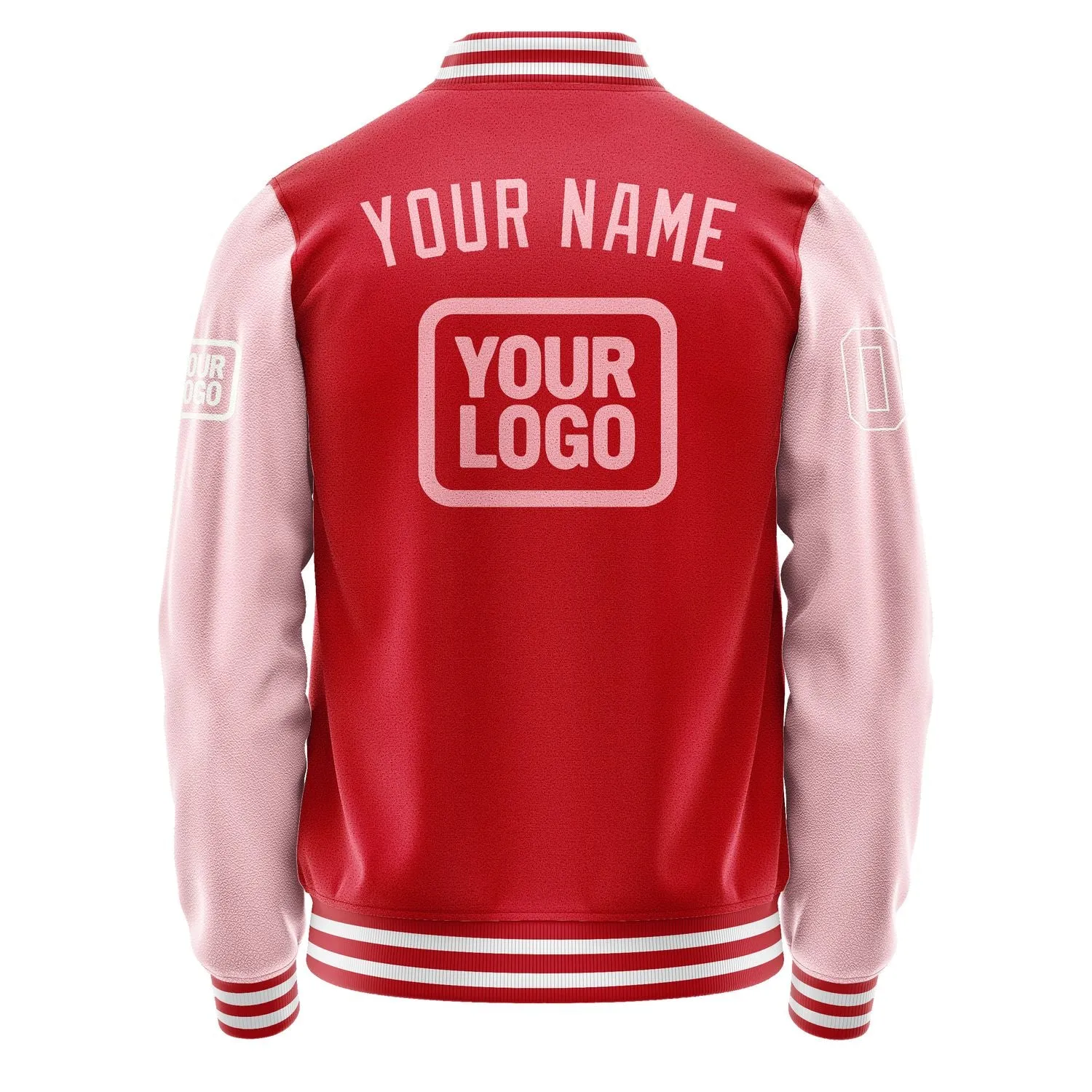 Custom Red Light Pink Jacket sold by Tailorly product image thumbnail 4